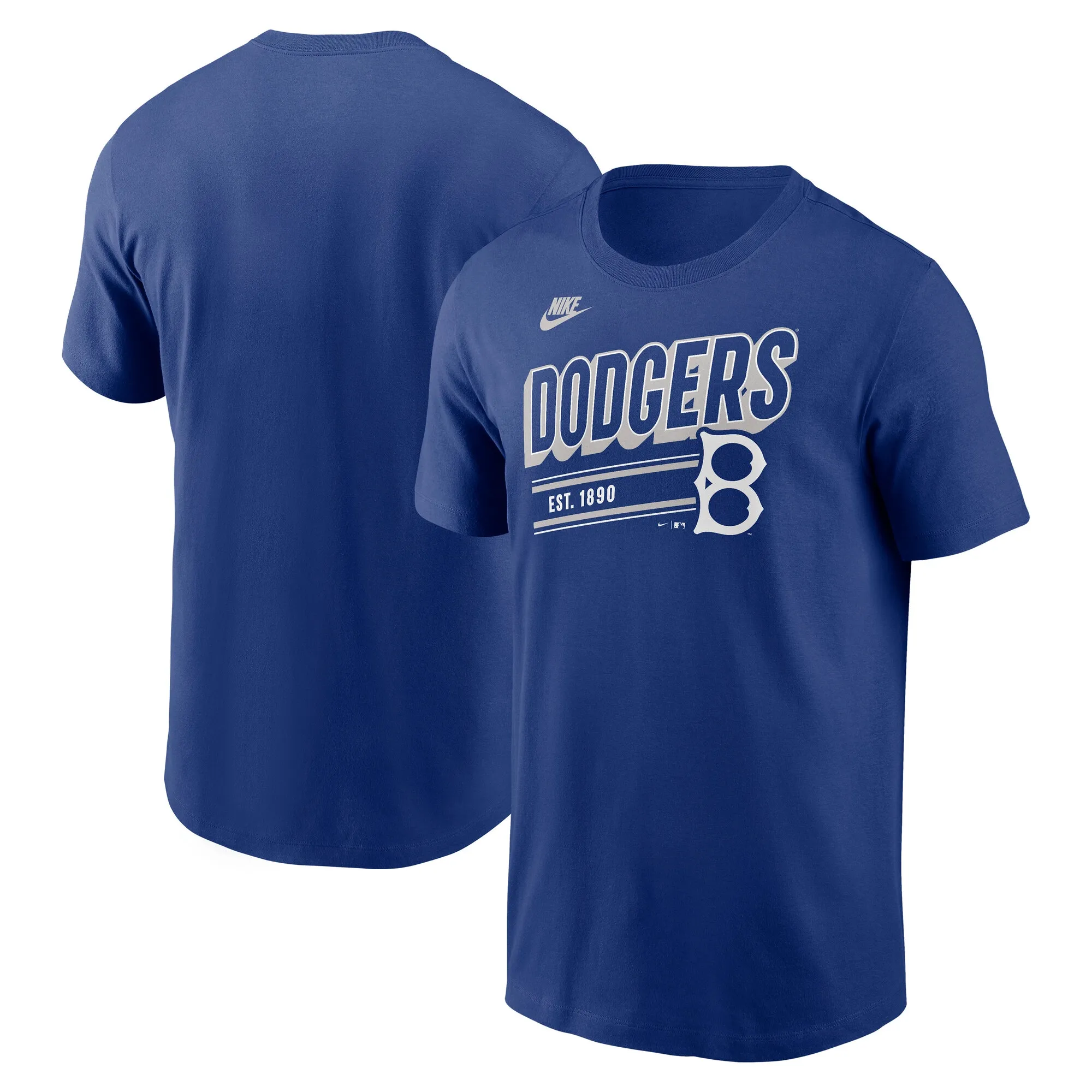 Brooklyn Dodgers Nike Cooperstown Retro Cotton Tee - Mens
