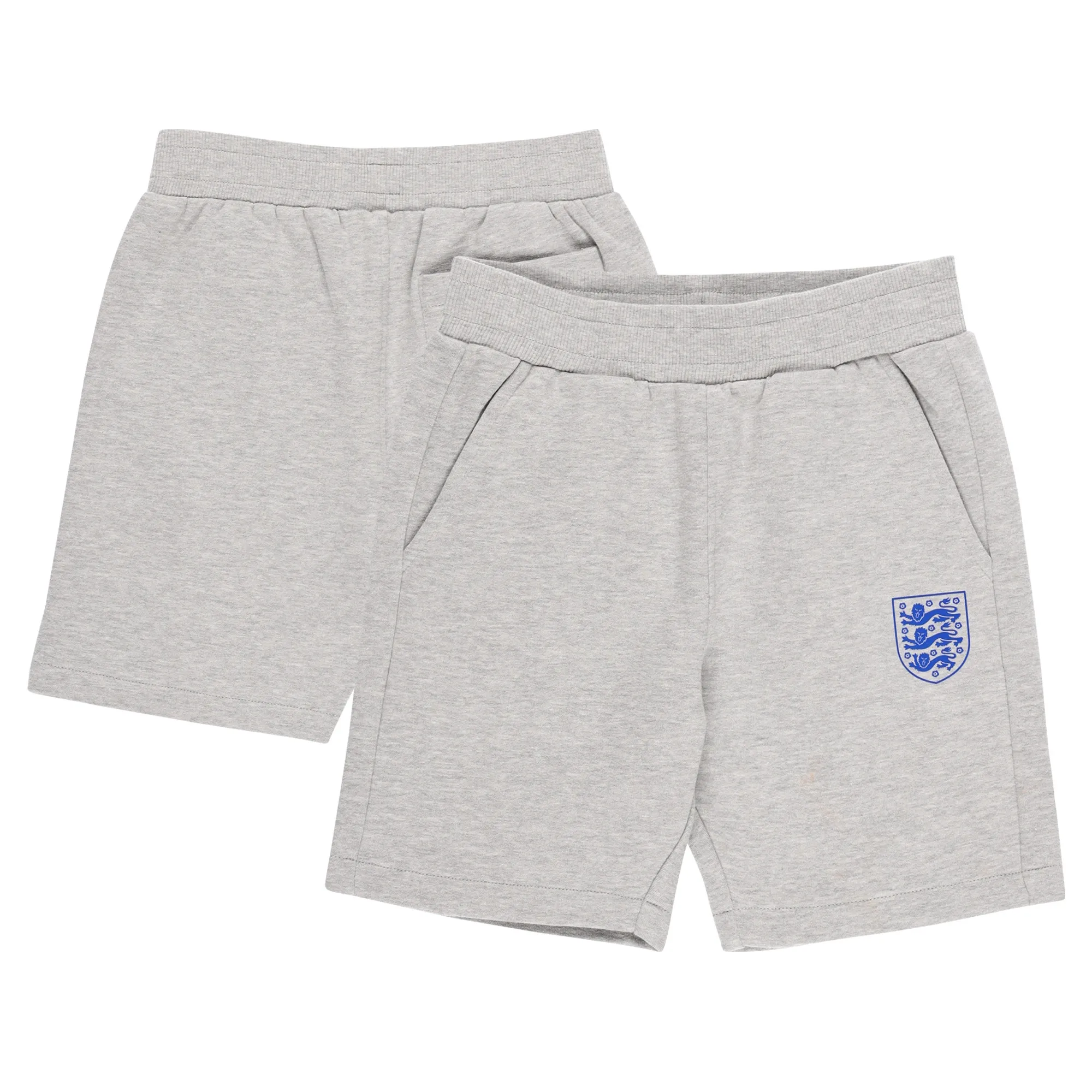 England Sweat Shorts - Grey Marl - Boys