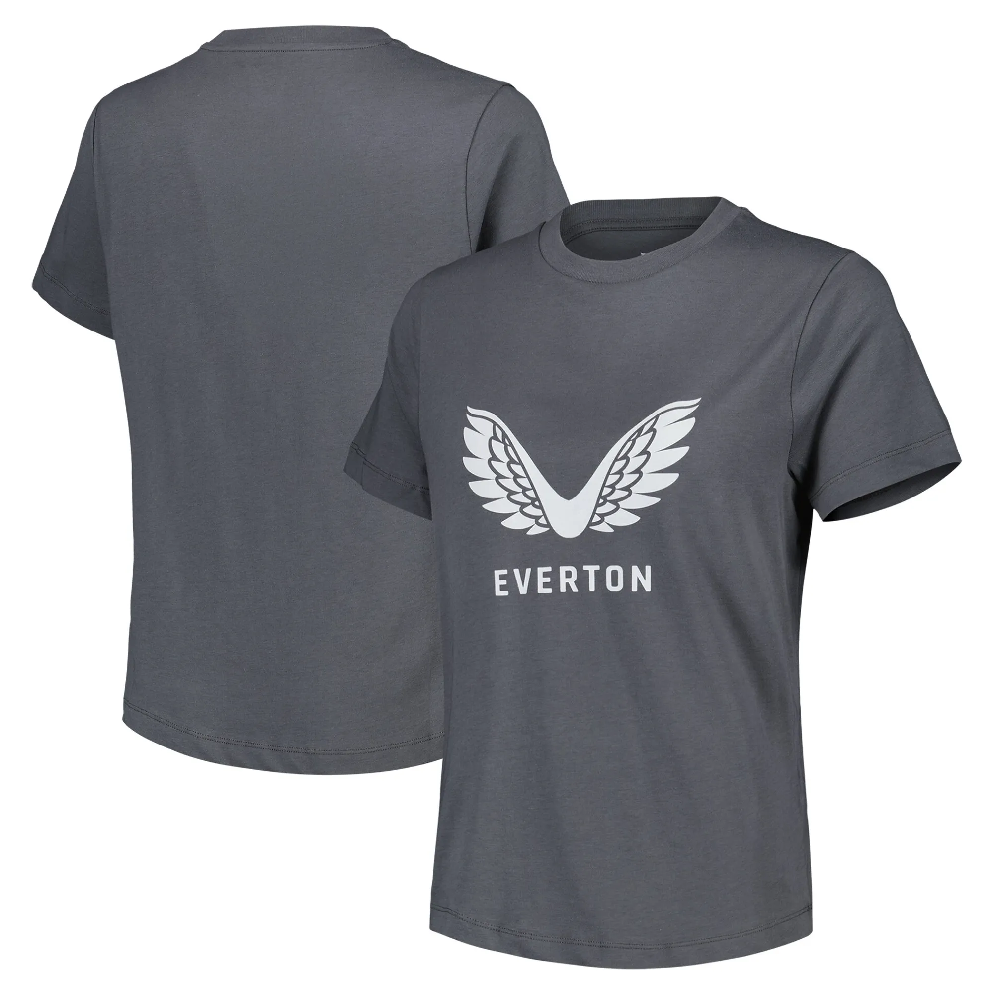 Everton Castore Players Presentation T-Shirt - Grey - Womens