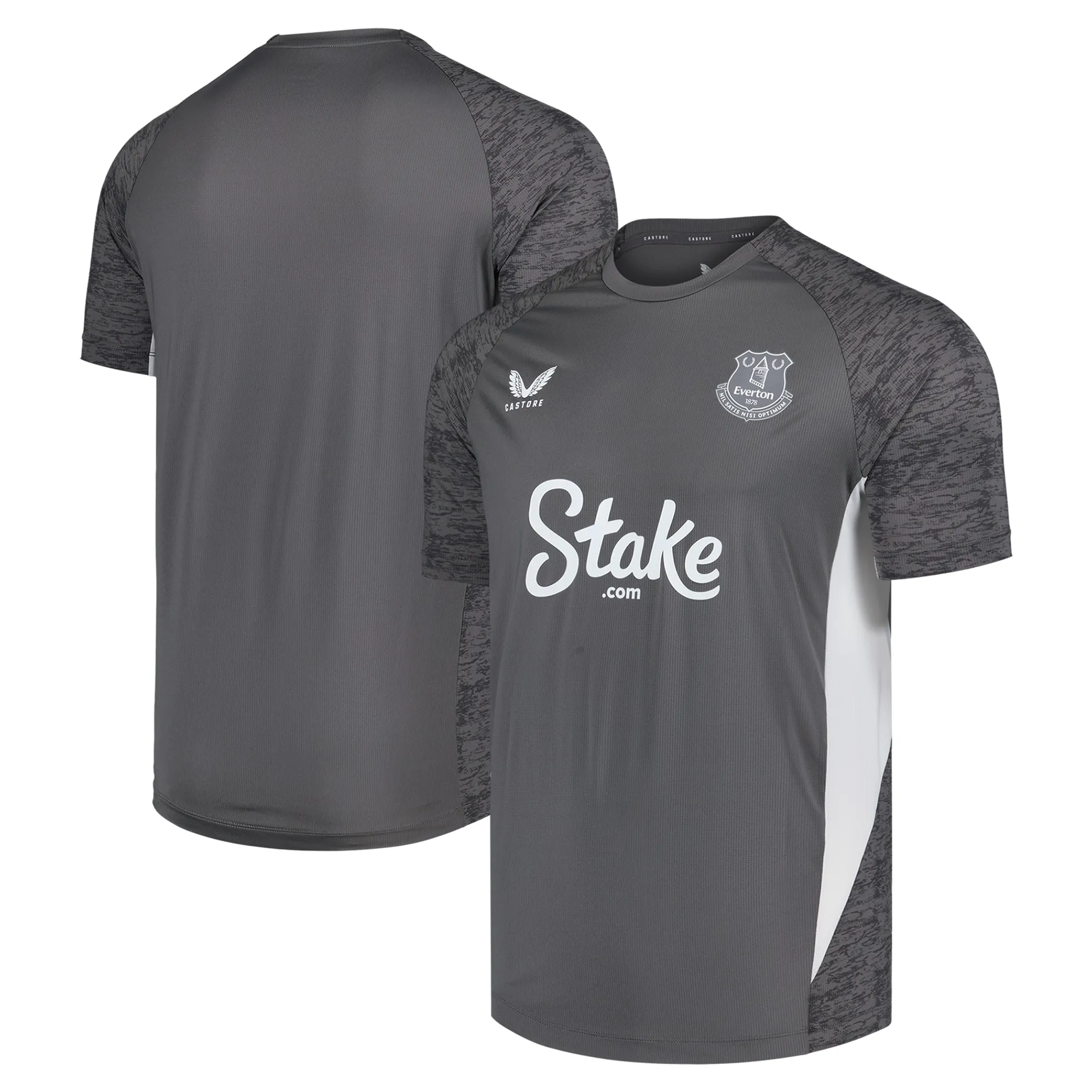 Everton Castore Players Training Top - Grey