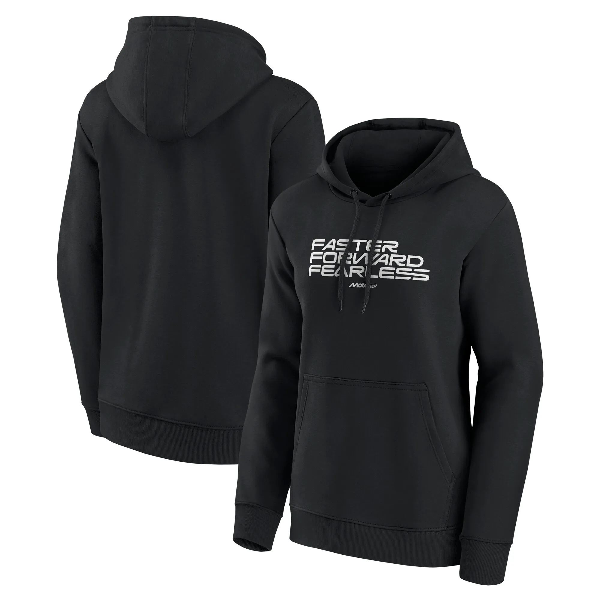 MotoGP™ Slogan Logo Graphic Hoodie - Black - Womens