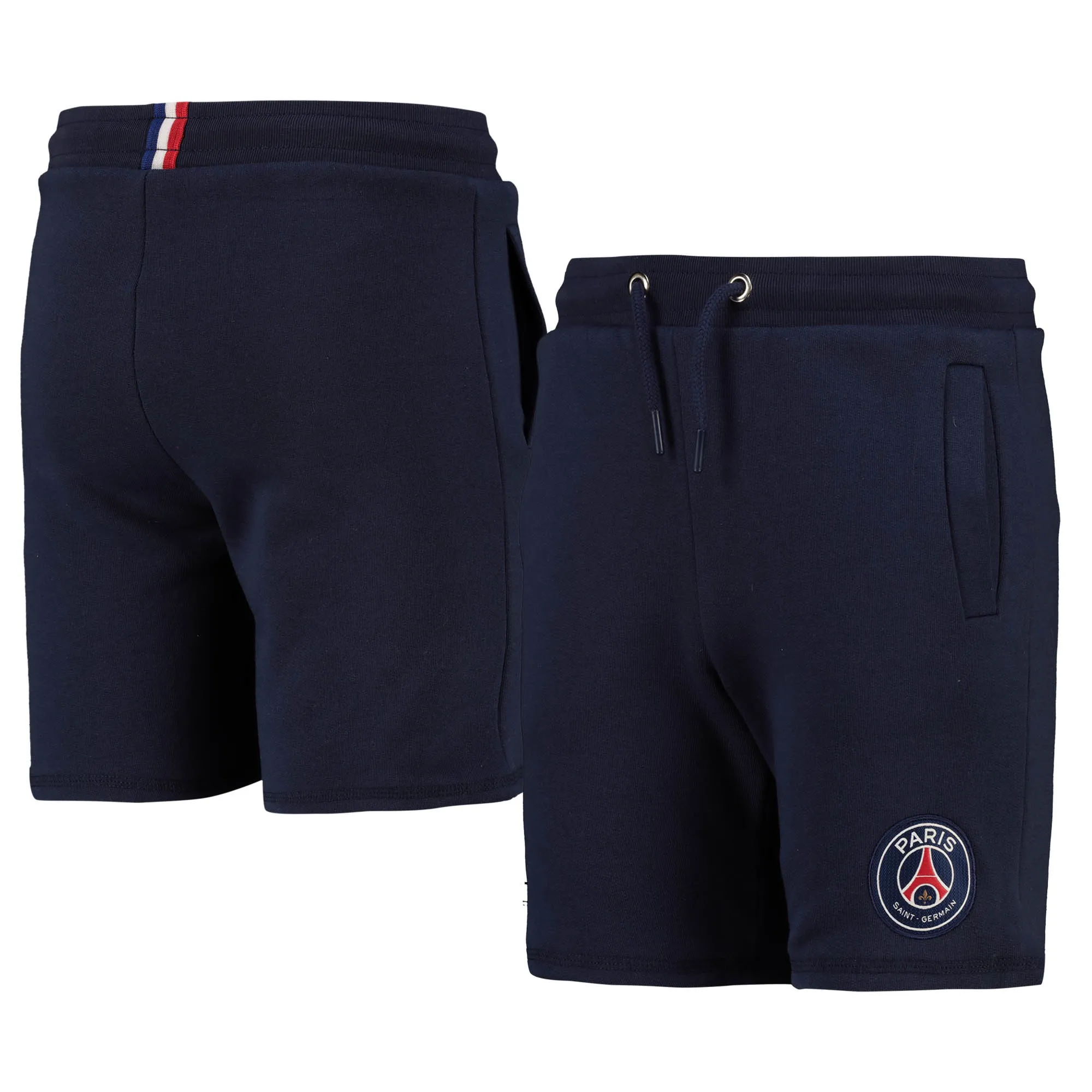 Paris Saint-Germain Essential Crest Sweat Short - Blue - Kids