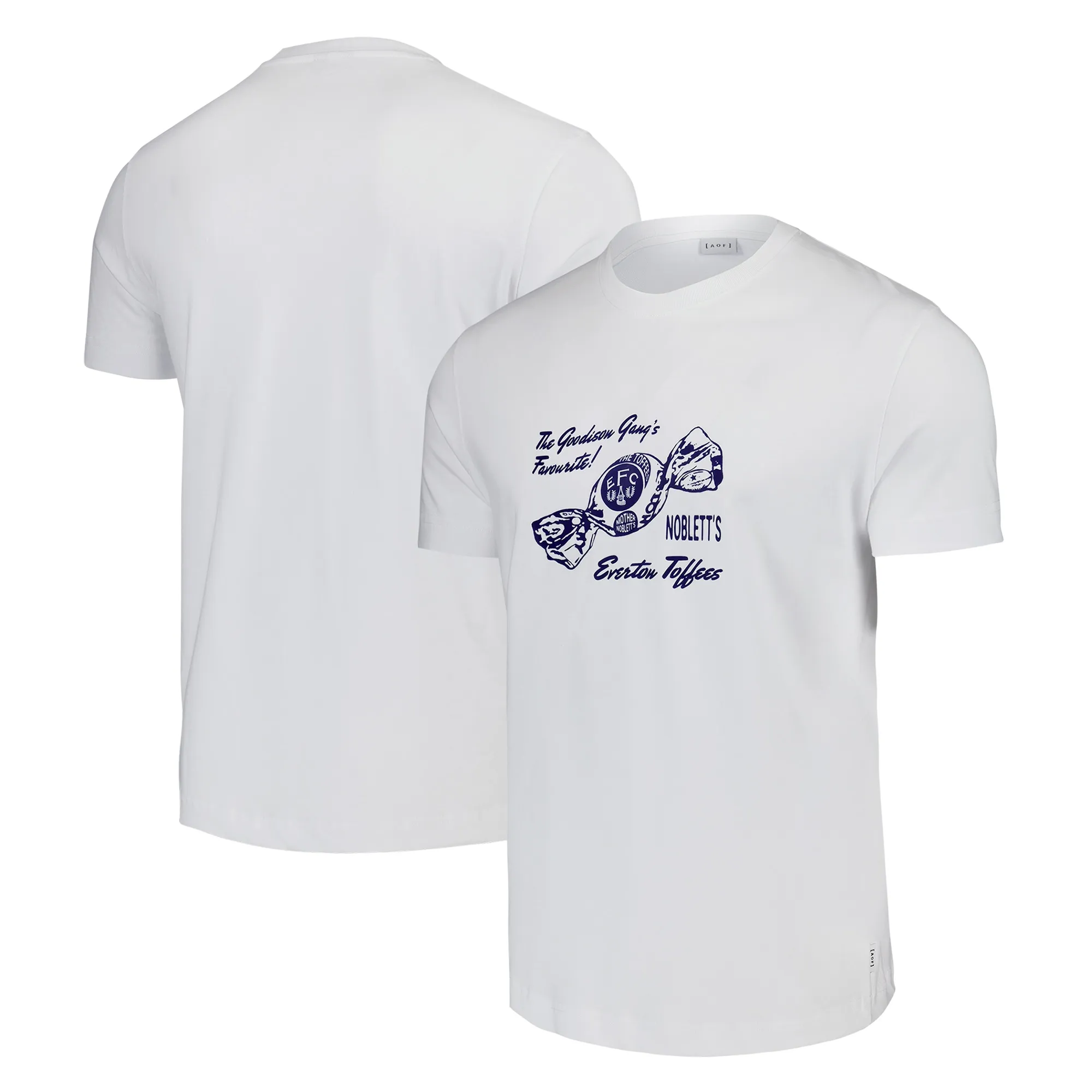Everton x Art of Football The Toffees T-Shirt - White