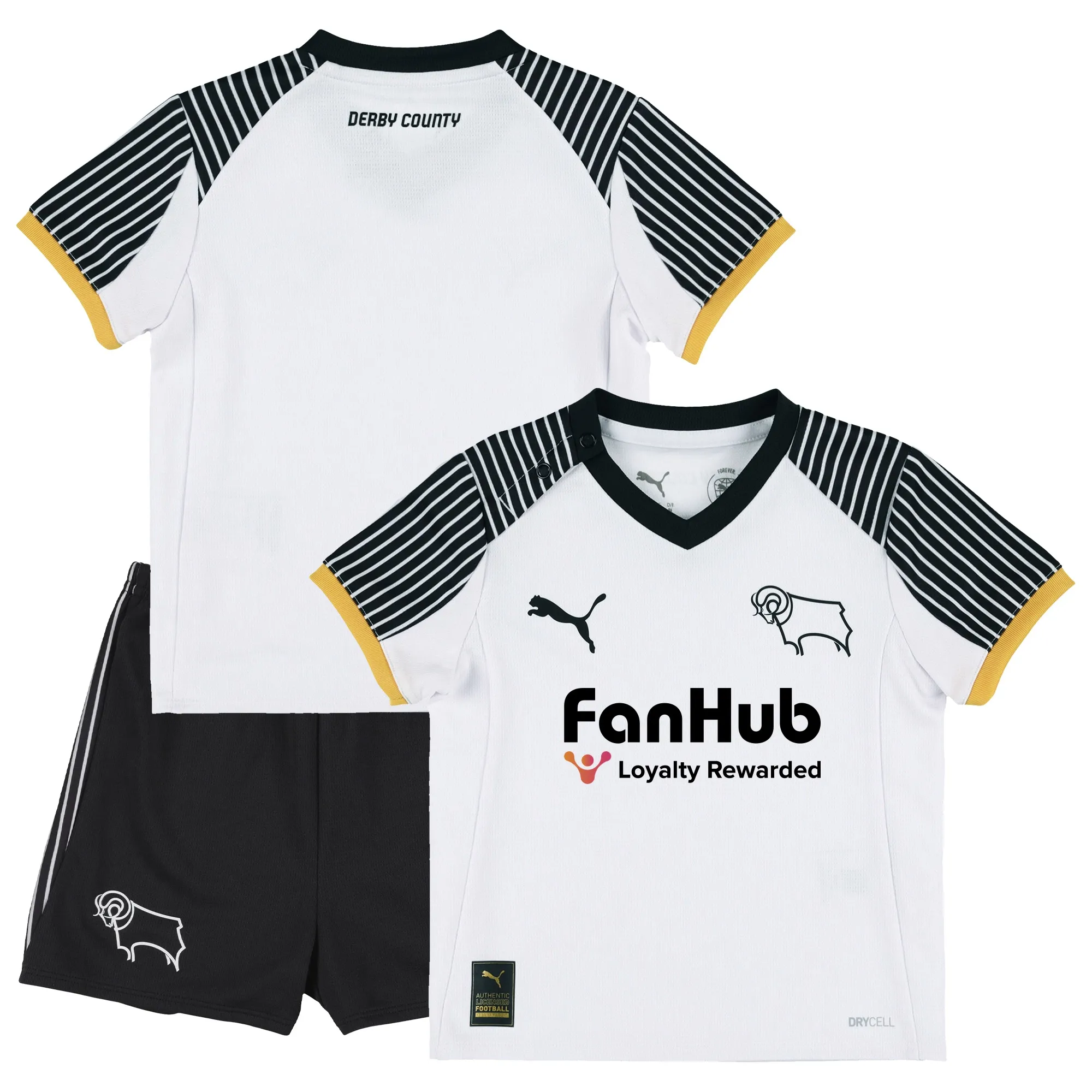 Derby County PUMA Home Infant Kit 2025-26