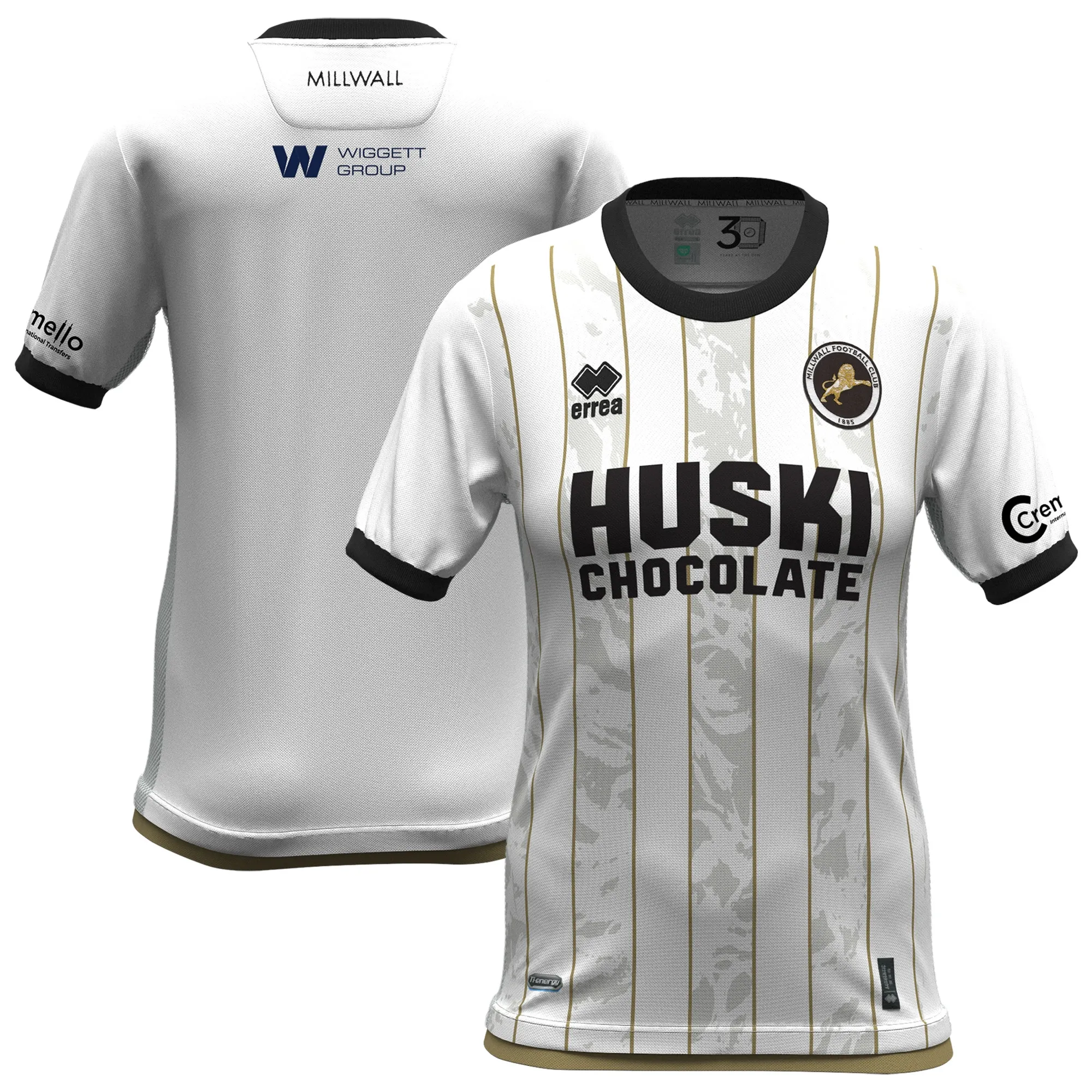 Millwall Errea Away Shirt 2023-24 - Womens