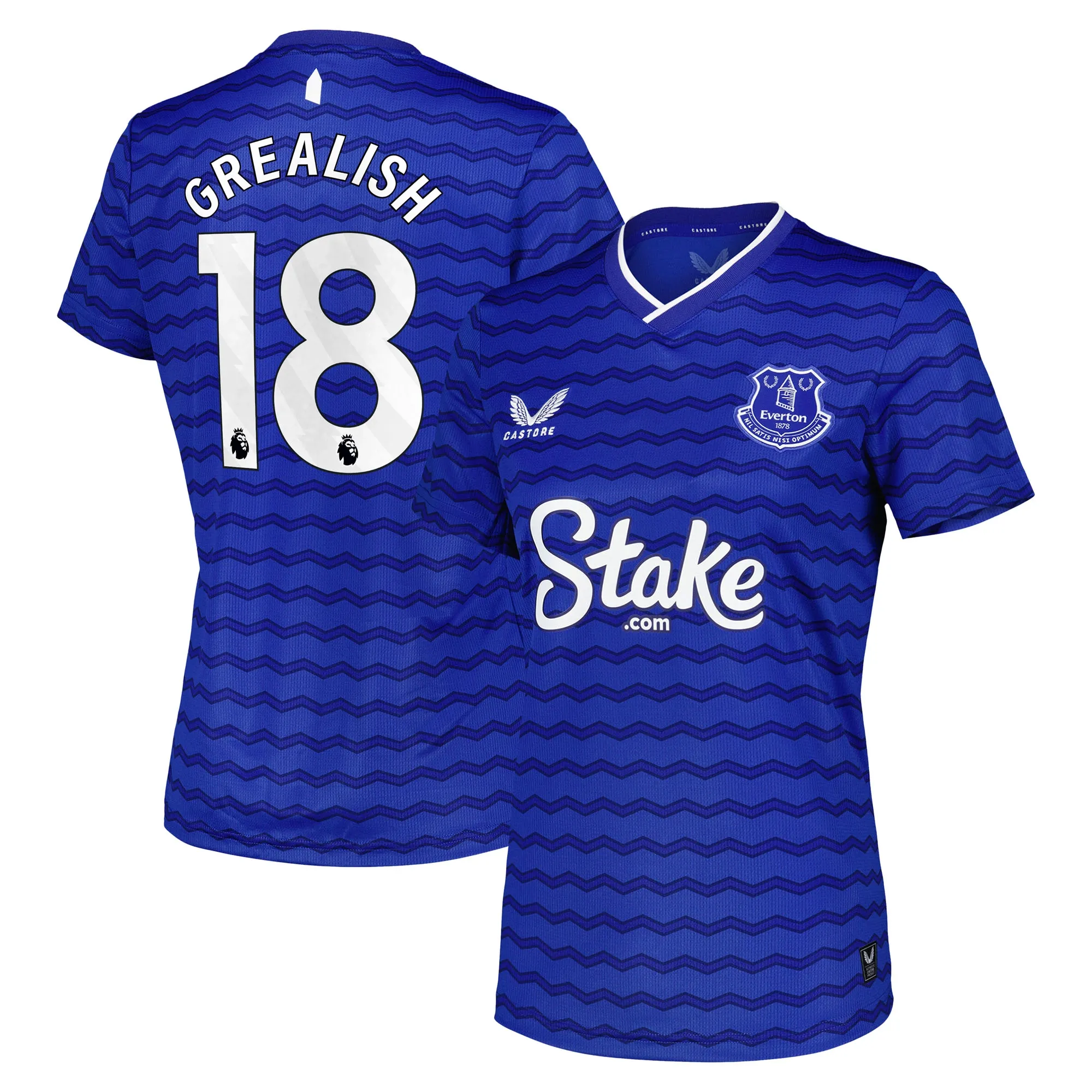 Everton Castore Home Replica Shirt 2025-26 - Womens