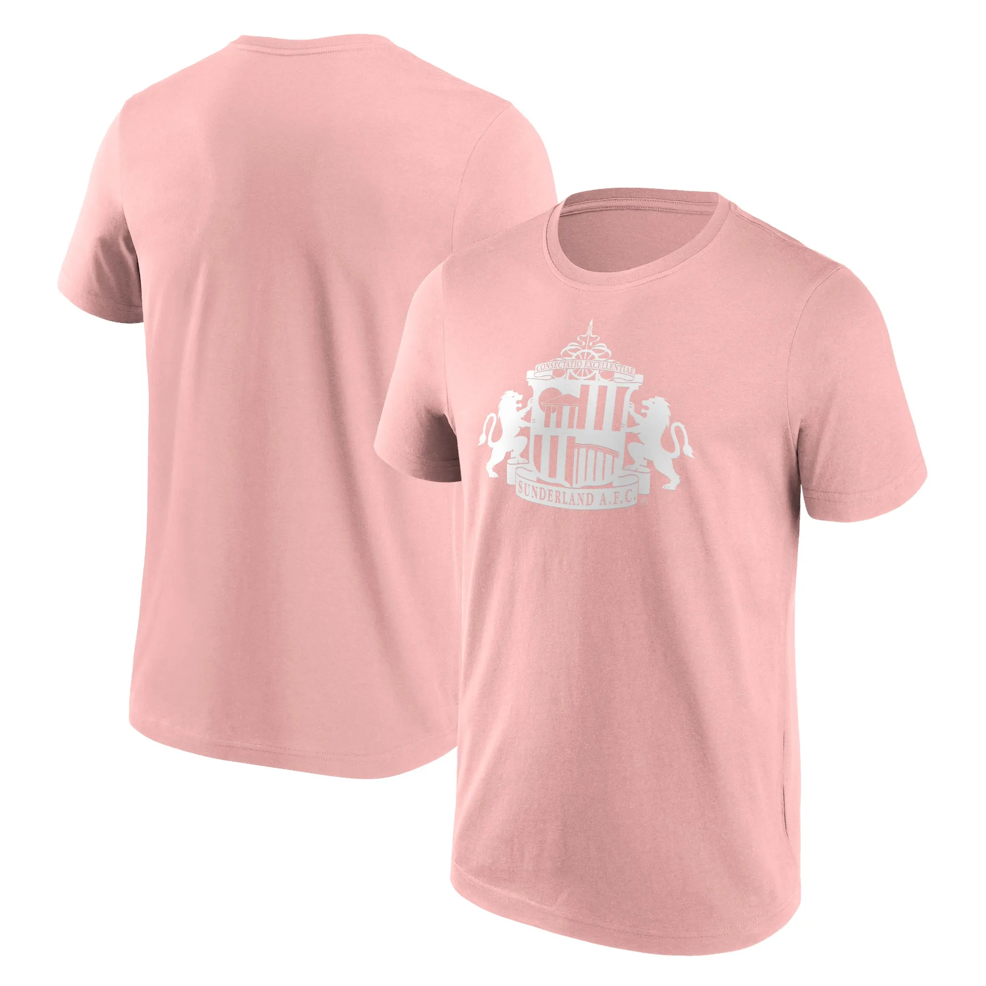 Sunderland Mono Logo Graphic T-Shirt - Pink - Mens