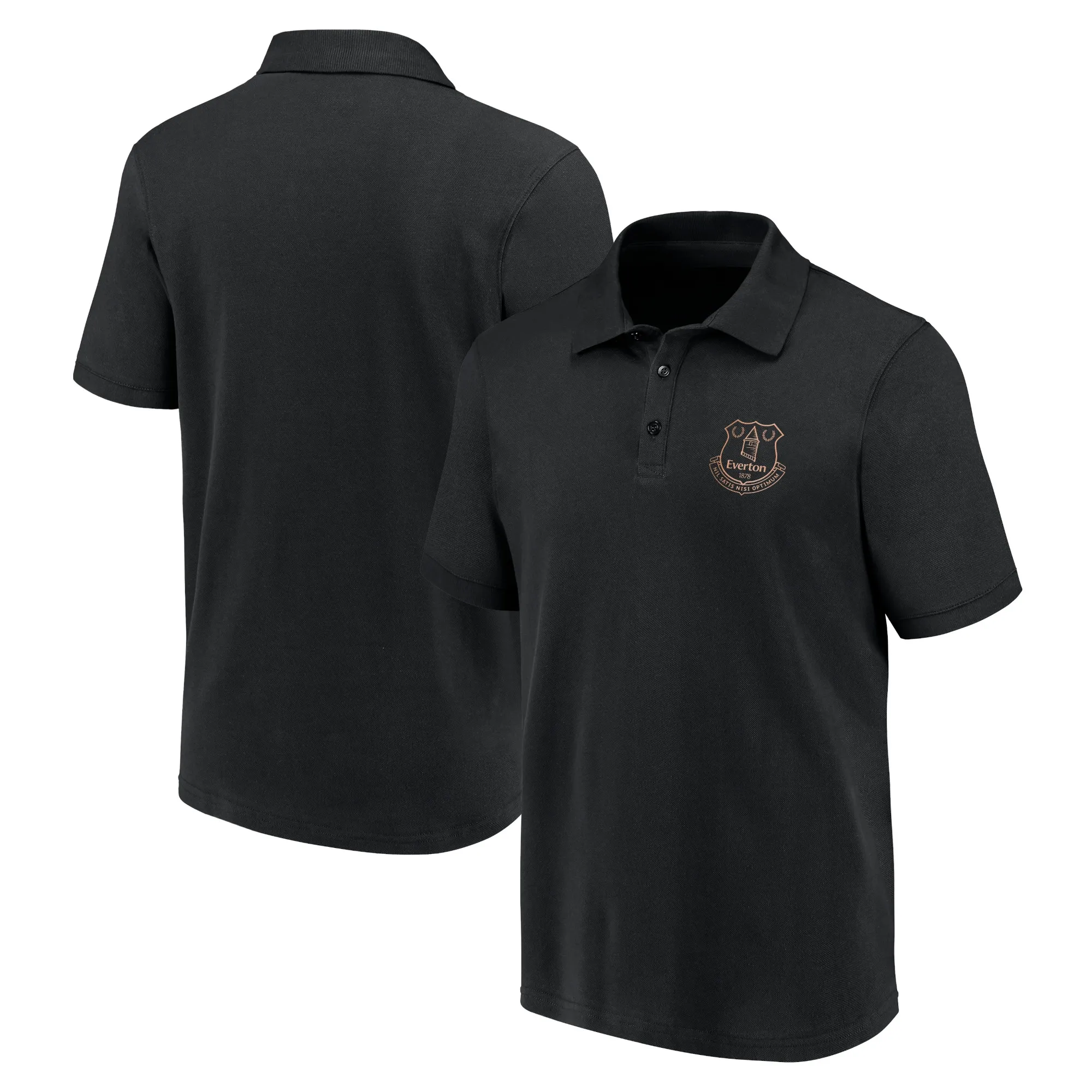 Everton Essentials Polo - Black - Mens