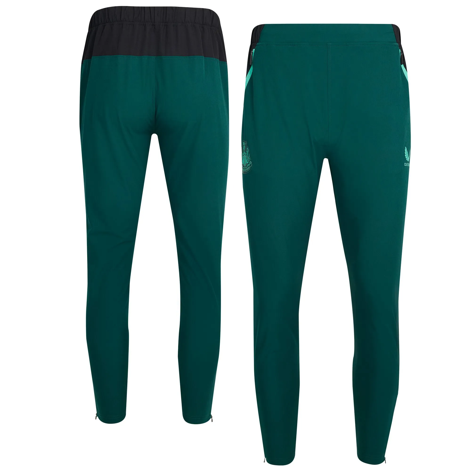 Newcastle United Players Travel Pants - Green