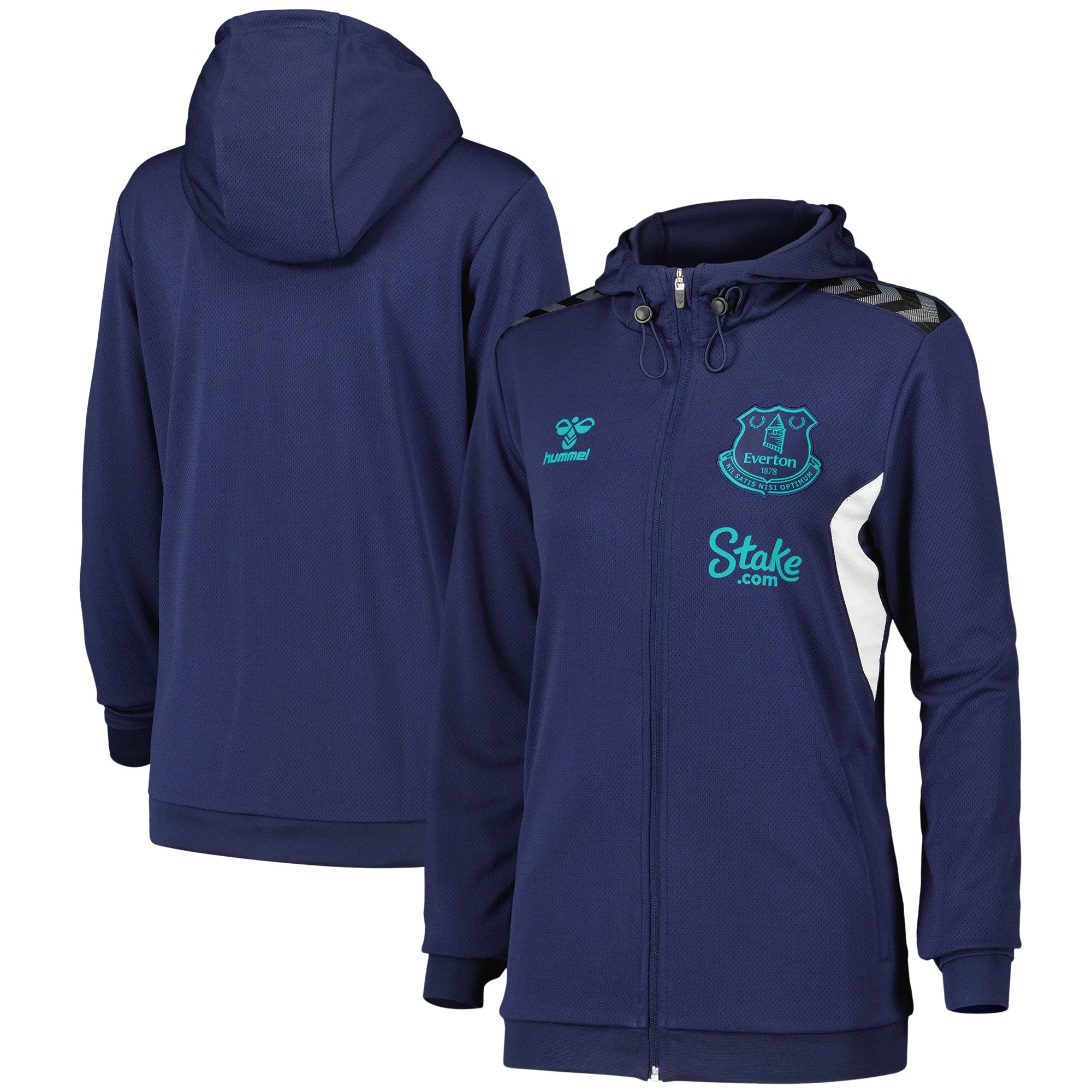 Everton Hummel Training Hoodie - Navy - Womens