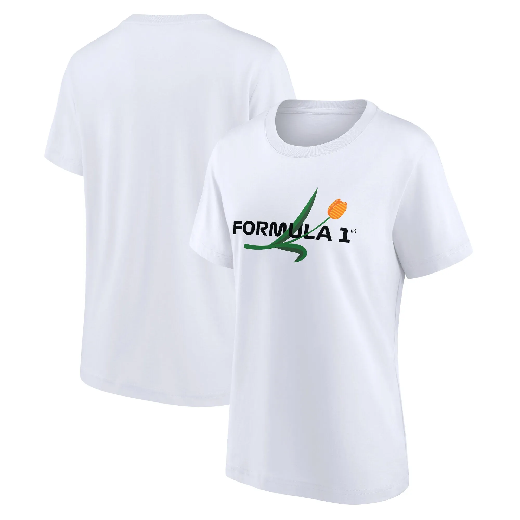 Formula 1 Dutch GP Hometown Graphic T-Shirt - White - Womens