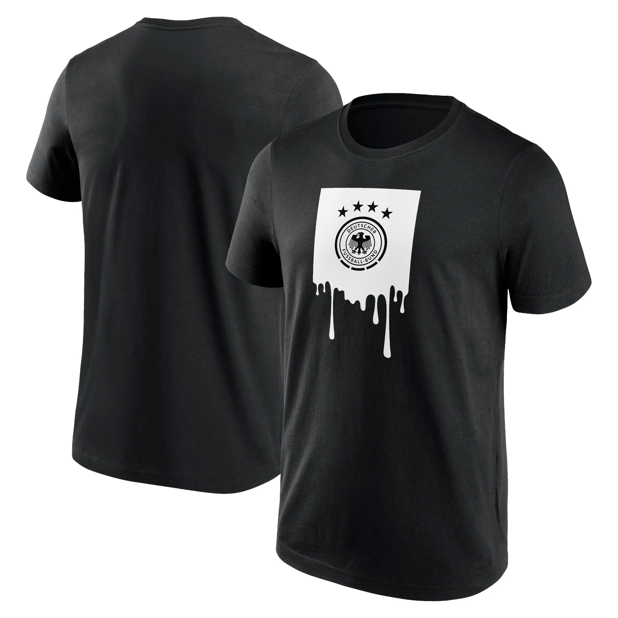 DFB Liquify Graphic T-Shirt - Black - Mens