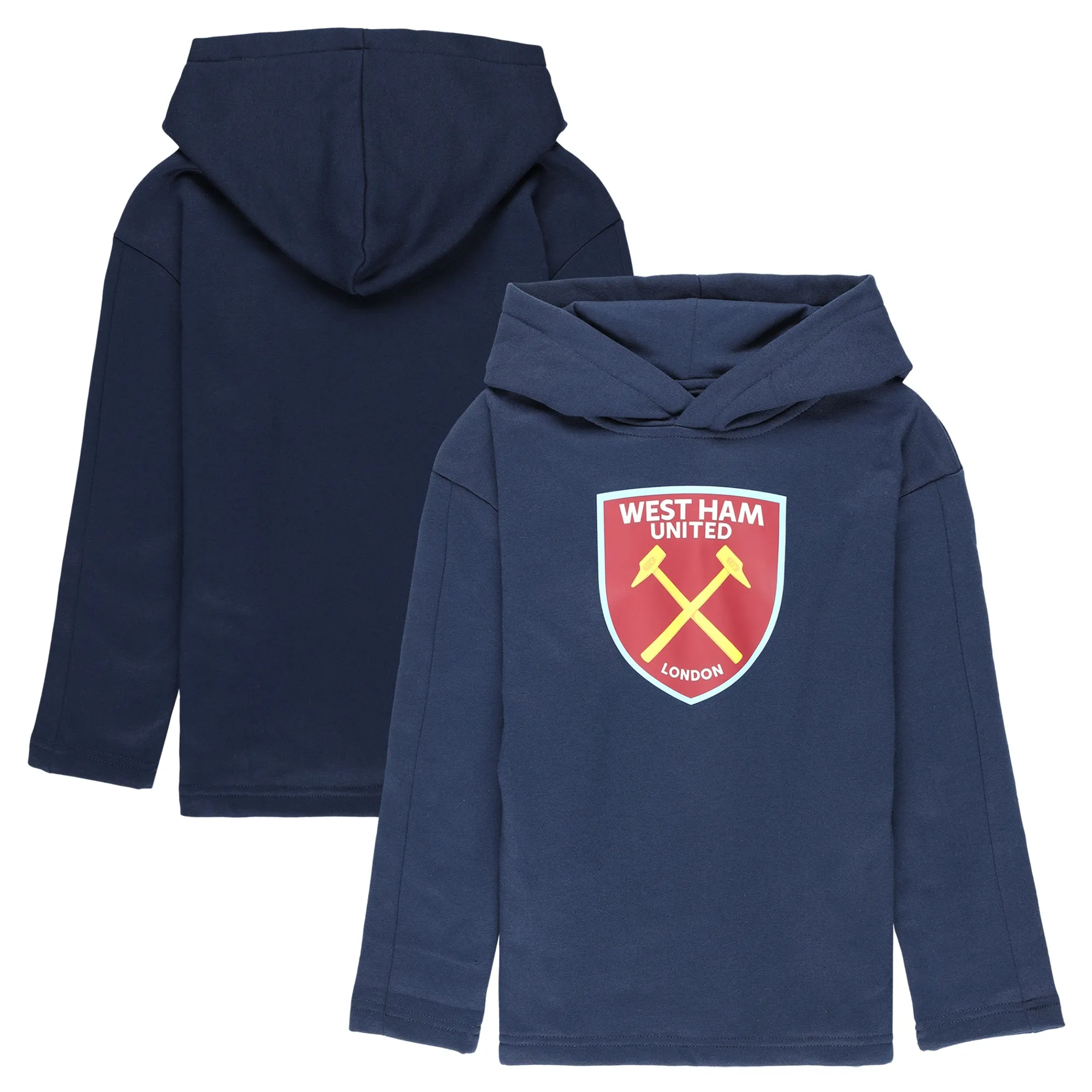 West Ham United Core Crest Hoodie - Navy - Kids