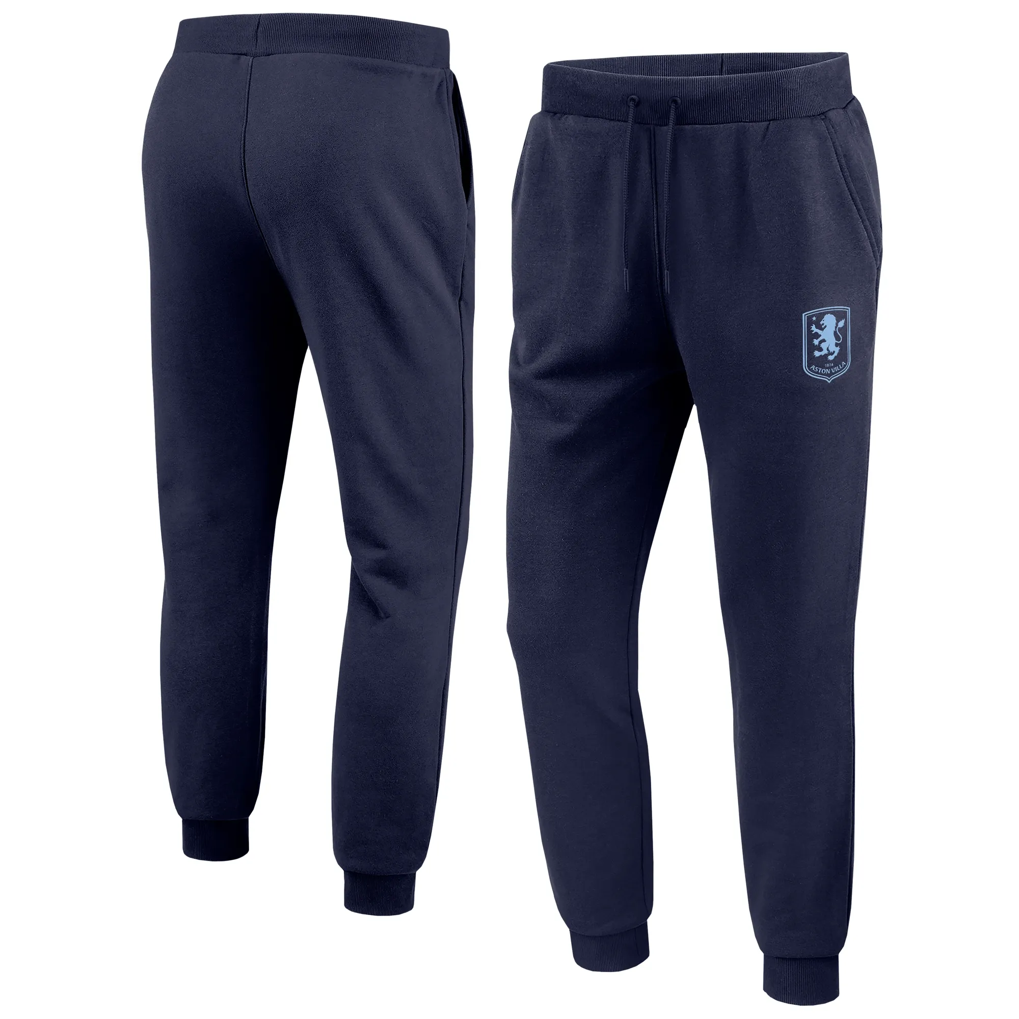 Aston Villa Essentials Jog Pants - Maritime Blue - Mens
