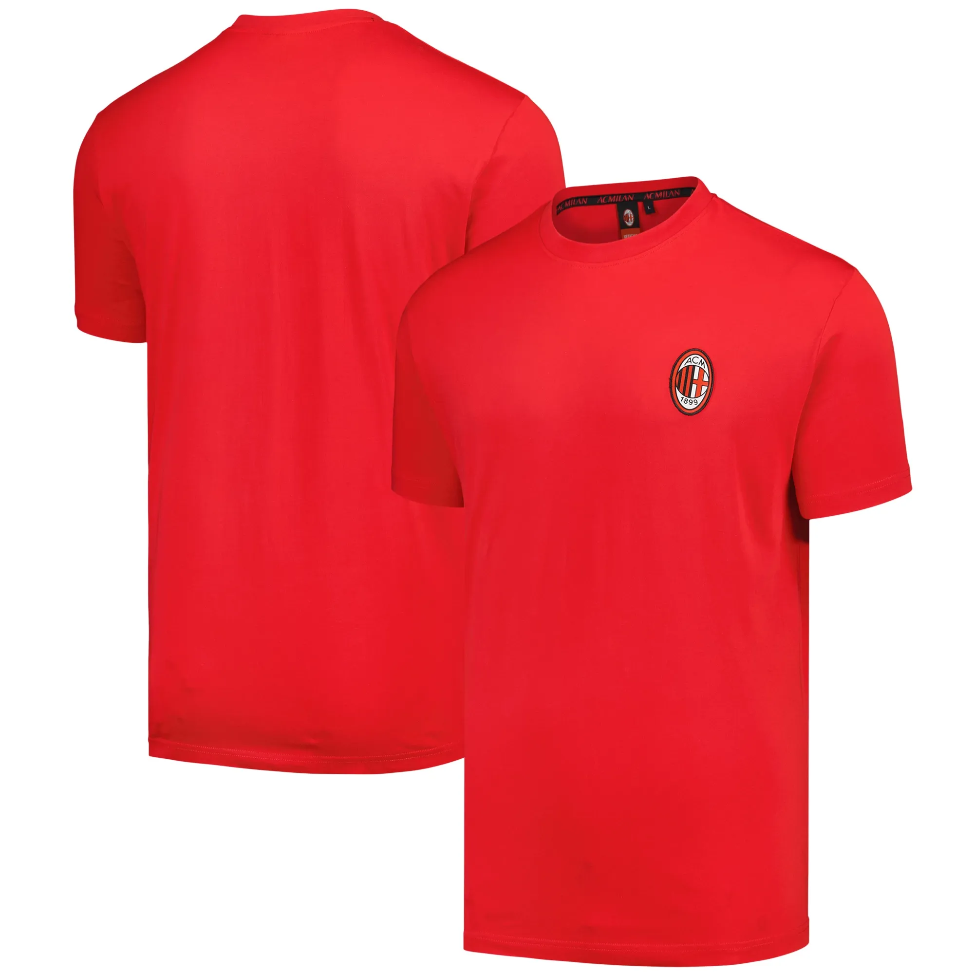 AC Milan Core T-Shirt - Red - Mens