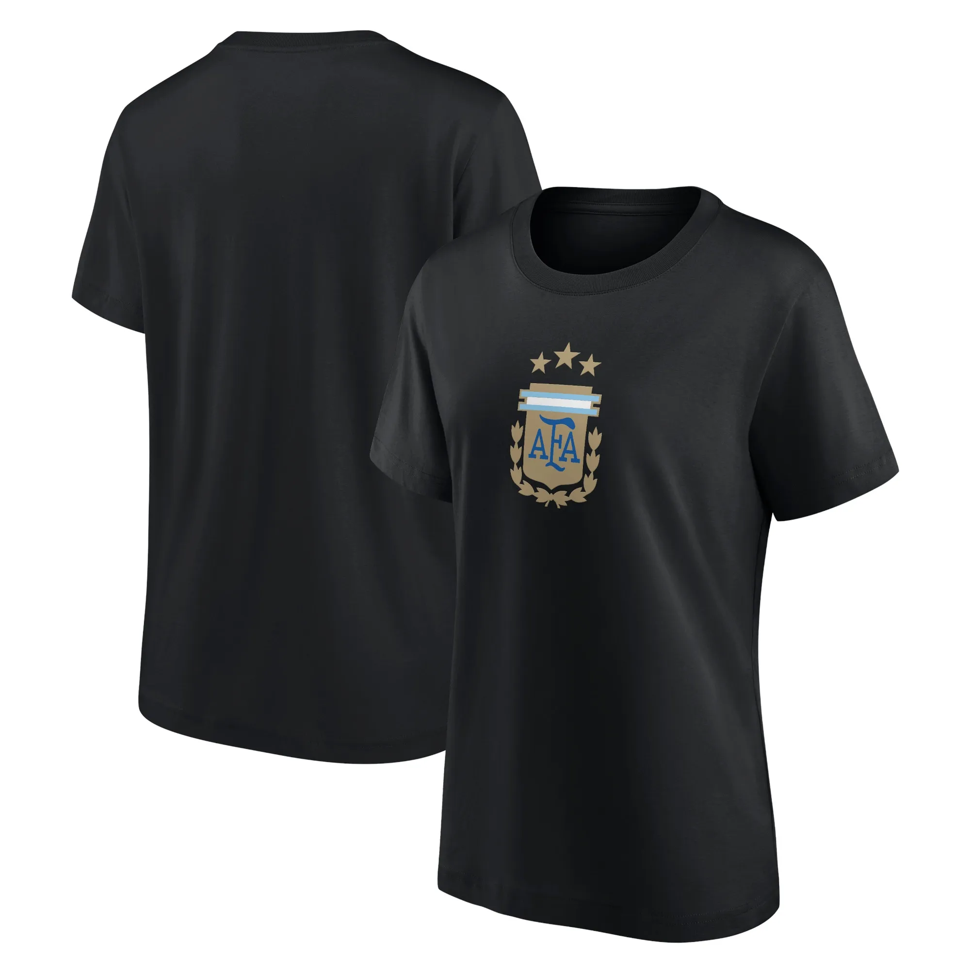 Argentina Primary Logo Graphic T-Shirt - Black - Womens
