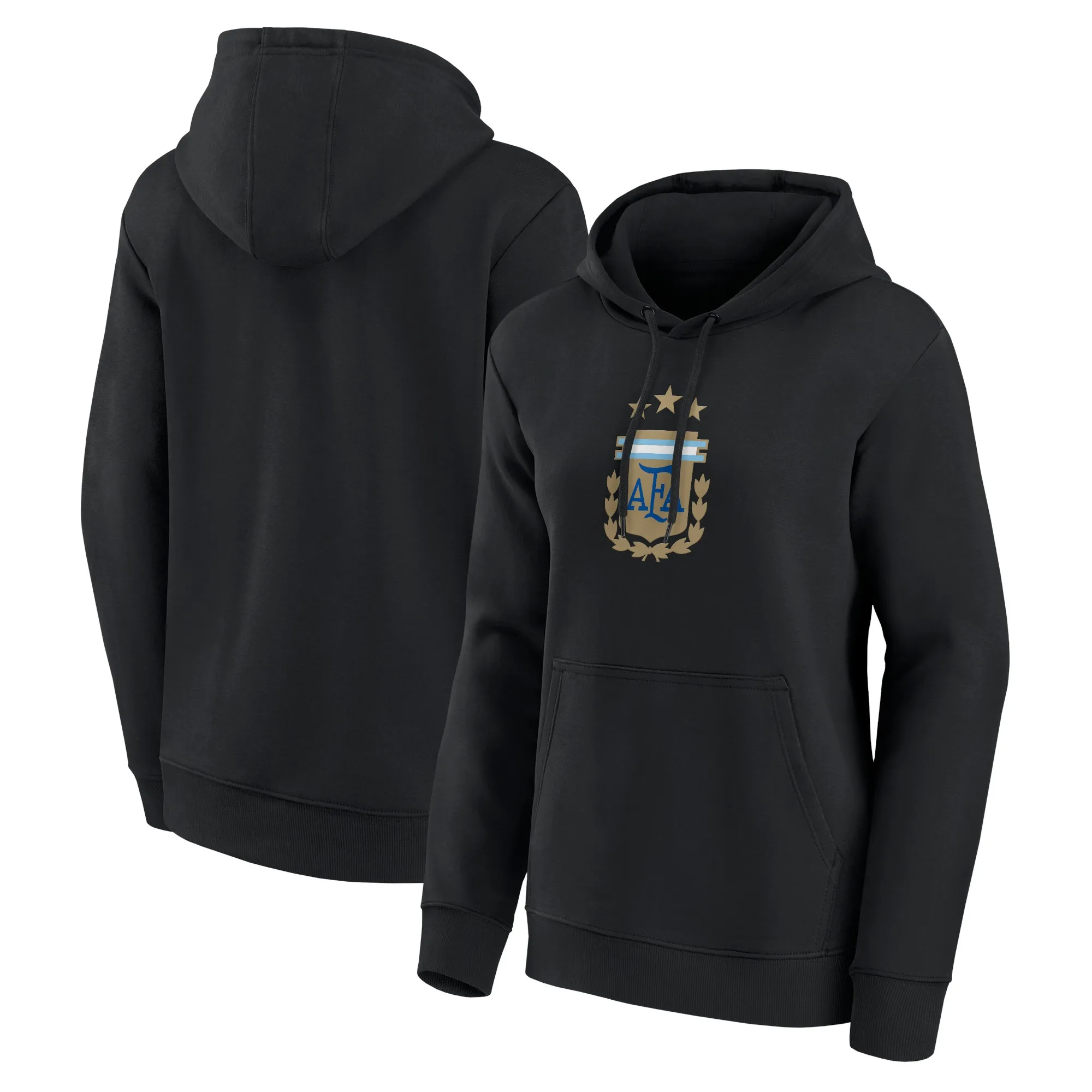 Argentina Primary Logo Graphic Hoodie - Black - Womens