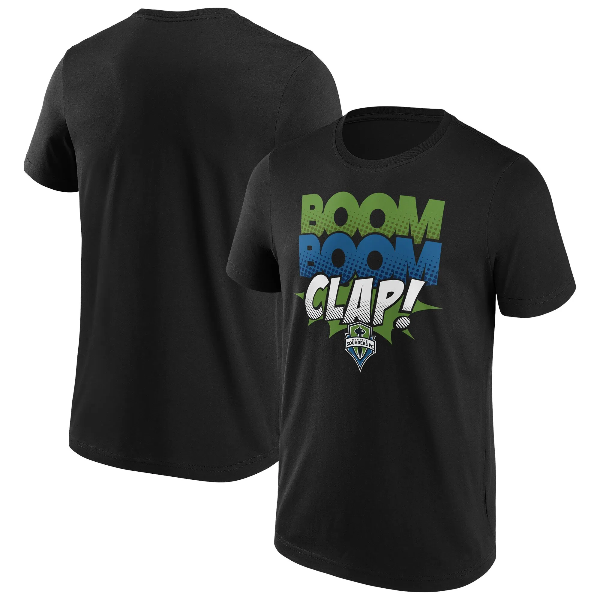Seattle Sounders Hometown Graphic T-Shirt - Black - Mens
