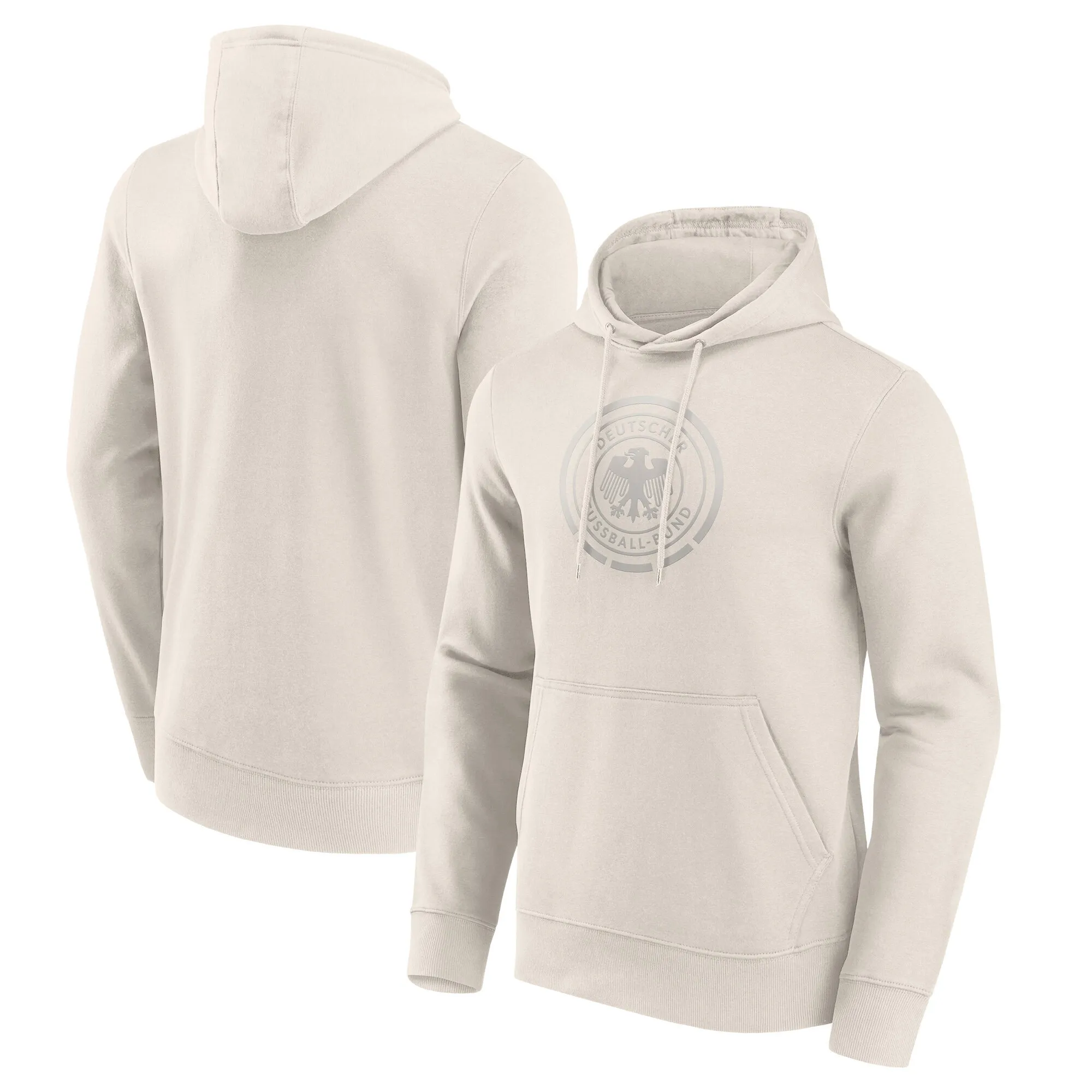 DFB Mono Logo Graphic Hoodie - Off White - Mens