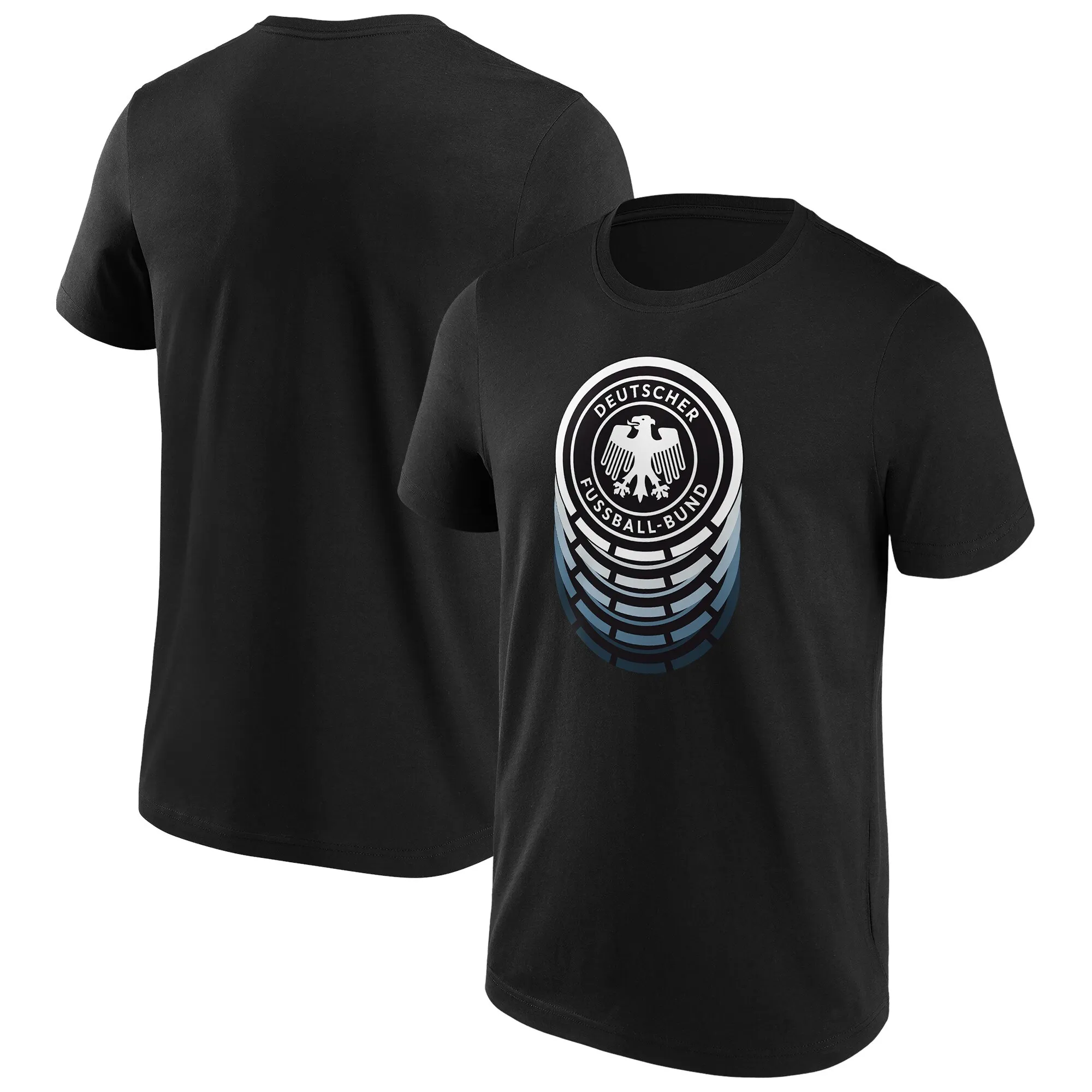 DFB Ripple Graphic T-Shirt - Black - Mens