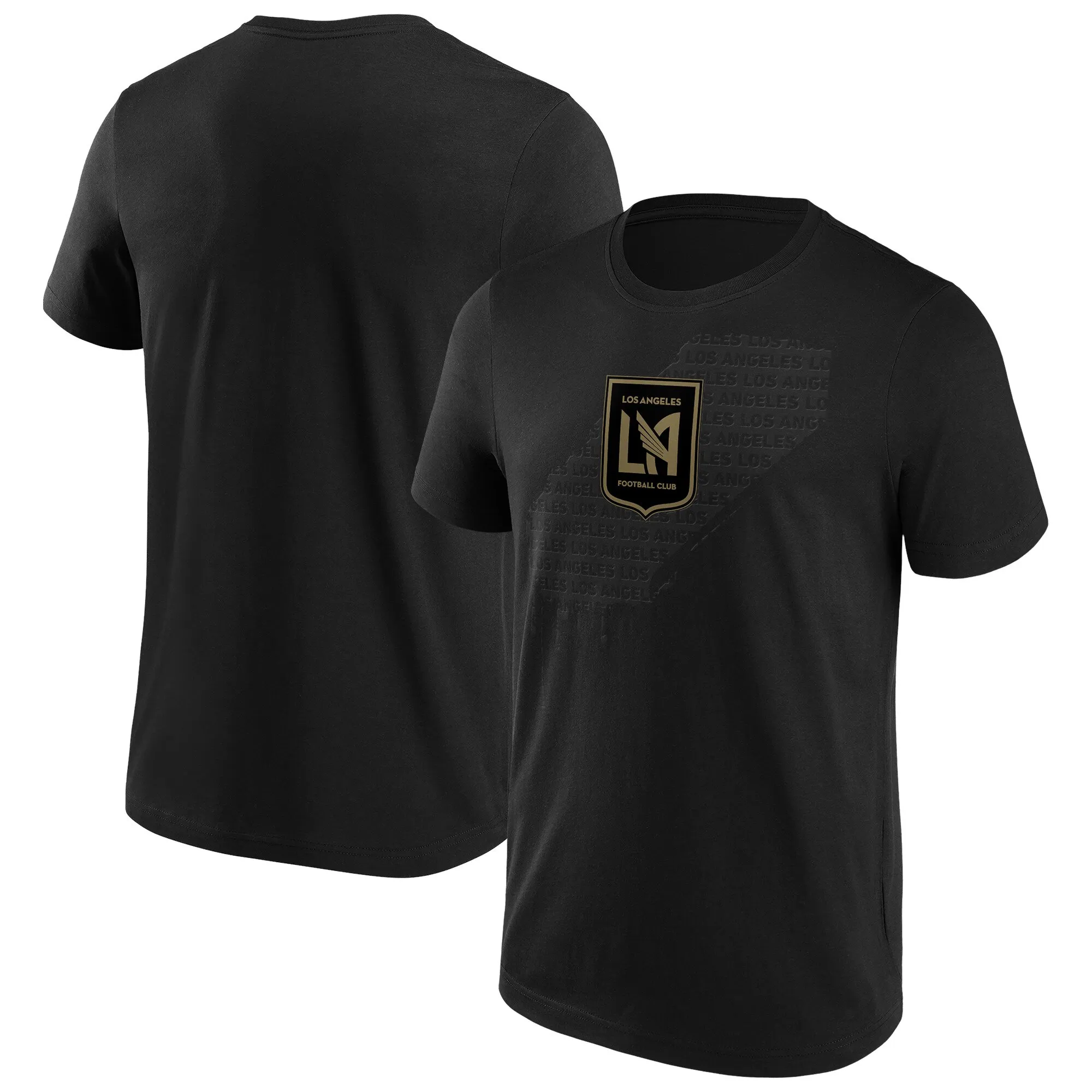 Los Angeles FC Drip Graphic T-Shirt - Black - Mens