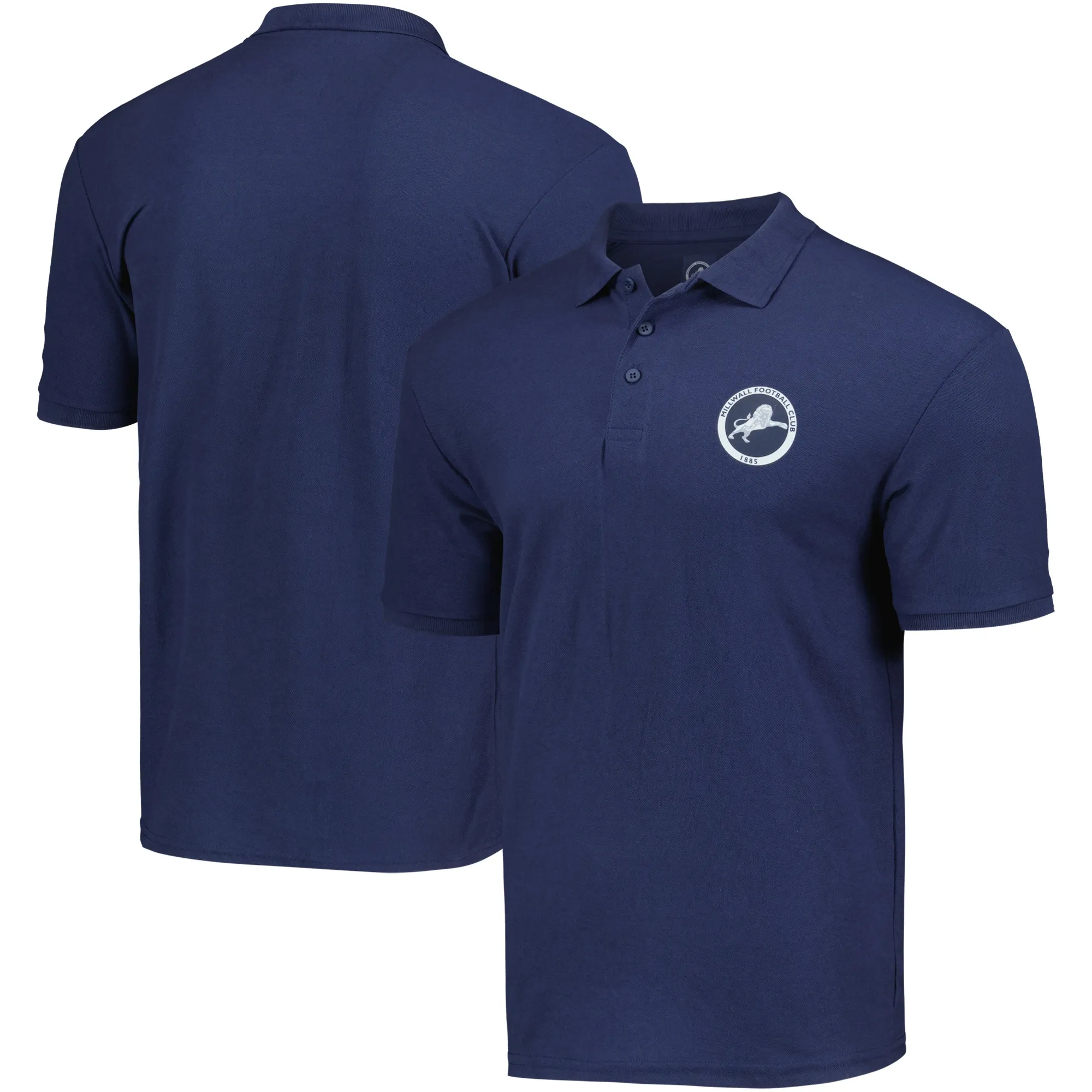 Millwall Core Crest Polo - Navy - Mens