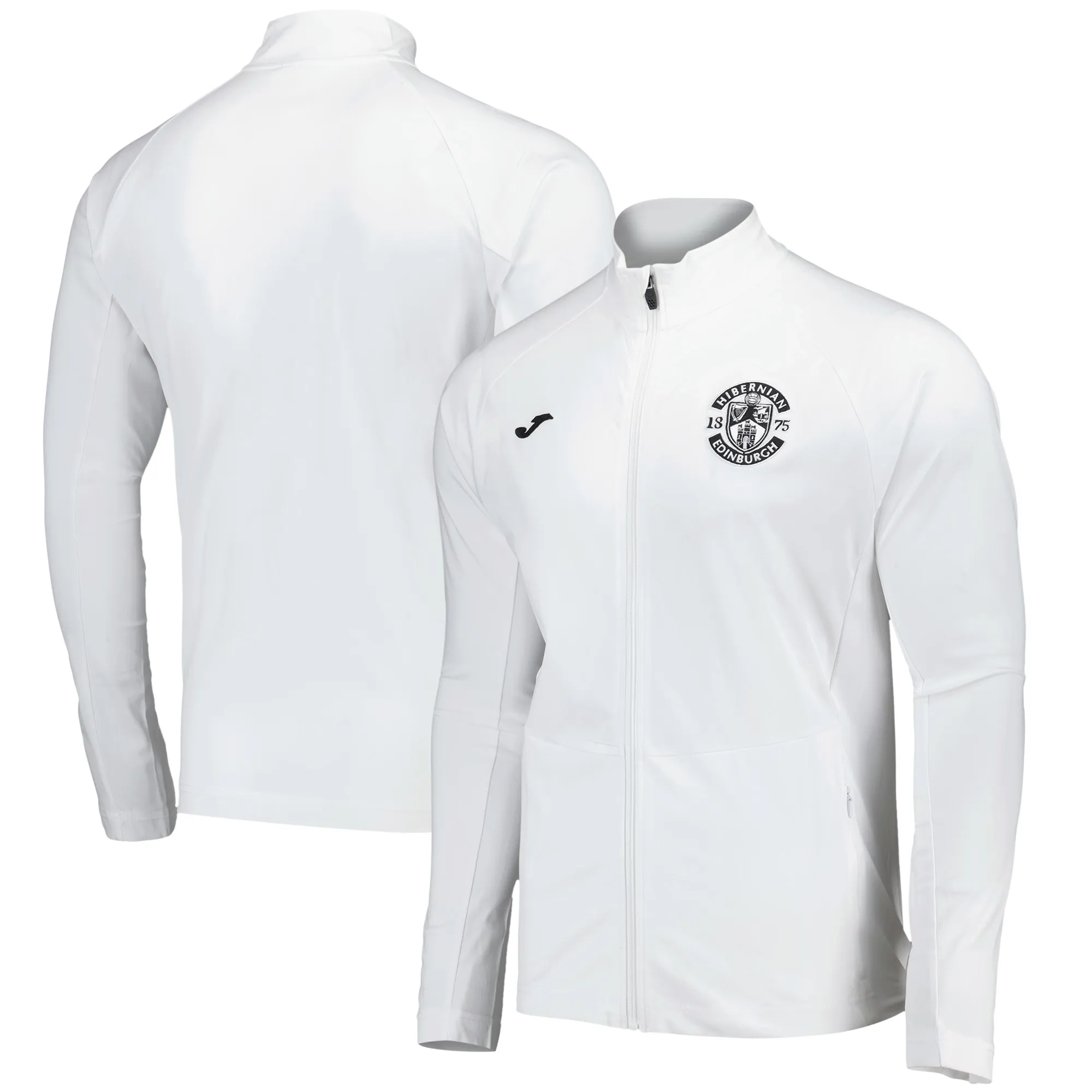 Hibernian Joma Pre Match Jacket - White