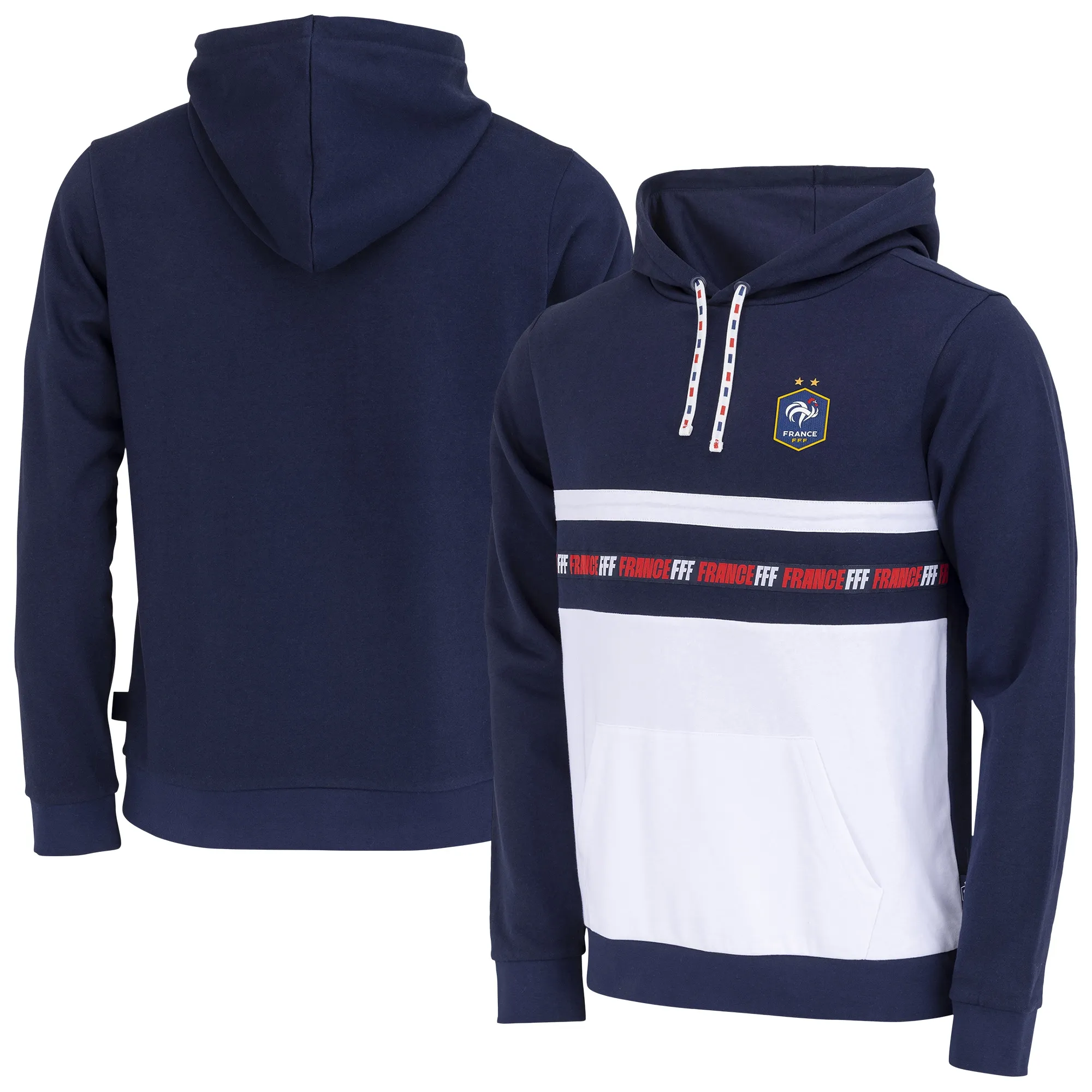 France Block Hoodie - Navy