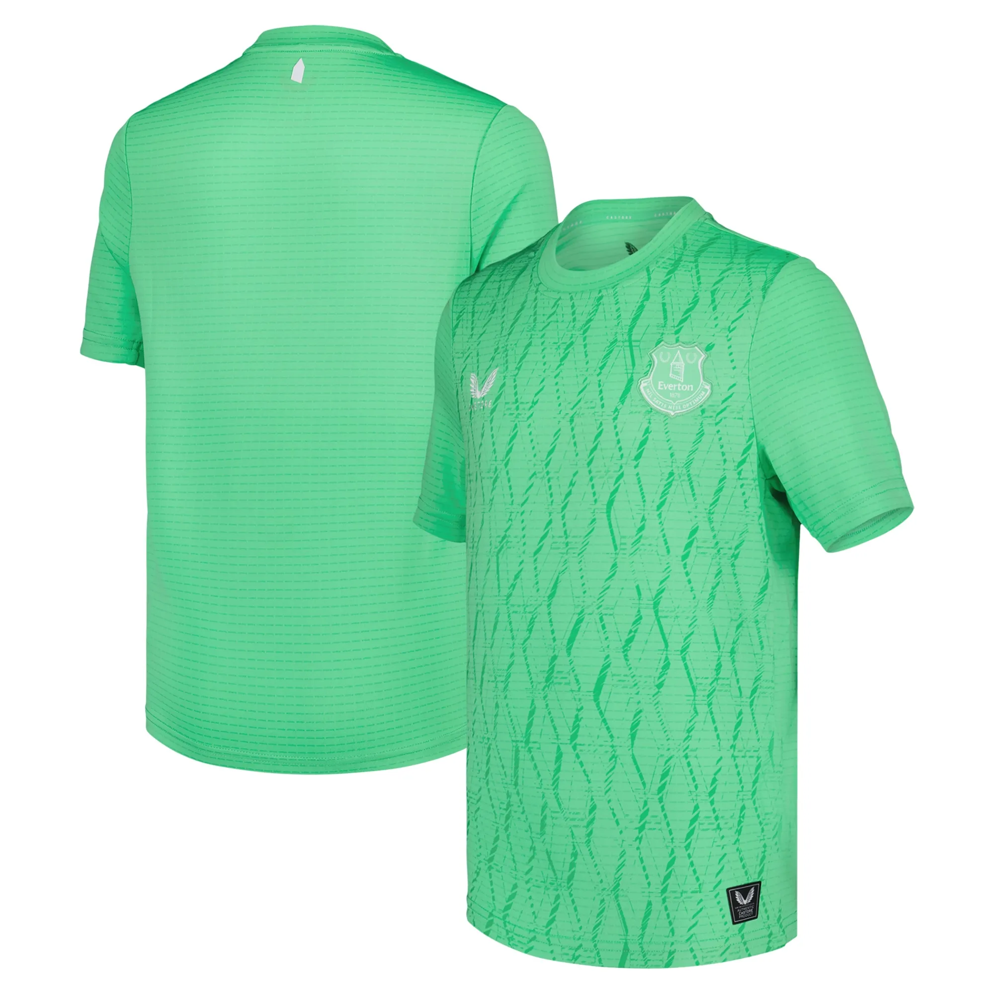 Everton Castore Home Goalkeeper Shirt 2025-26 - Kids
