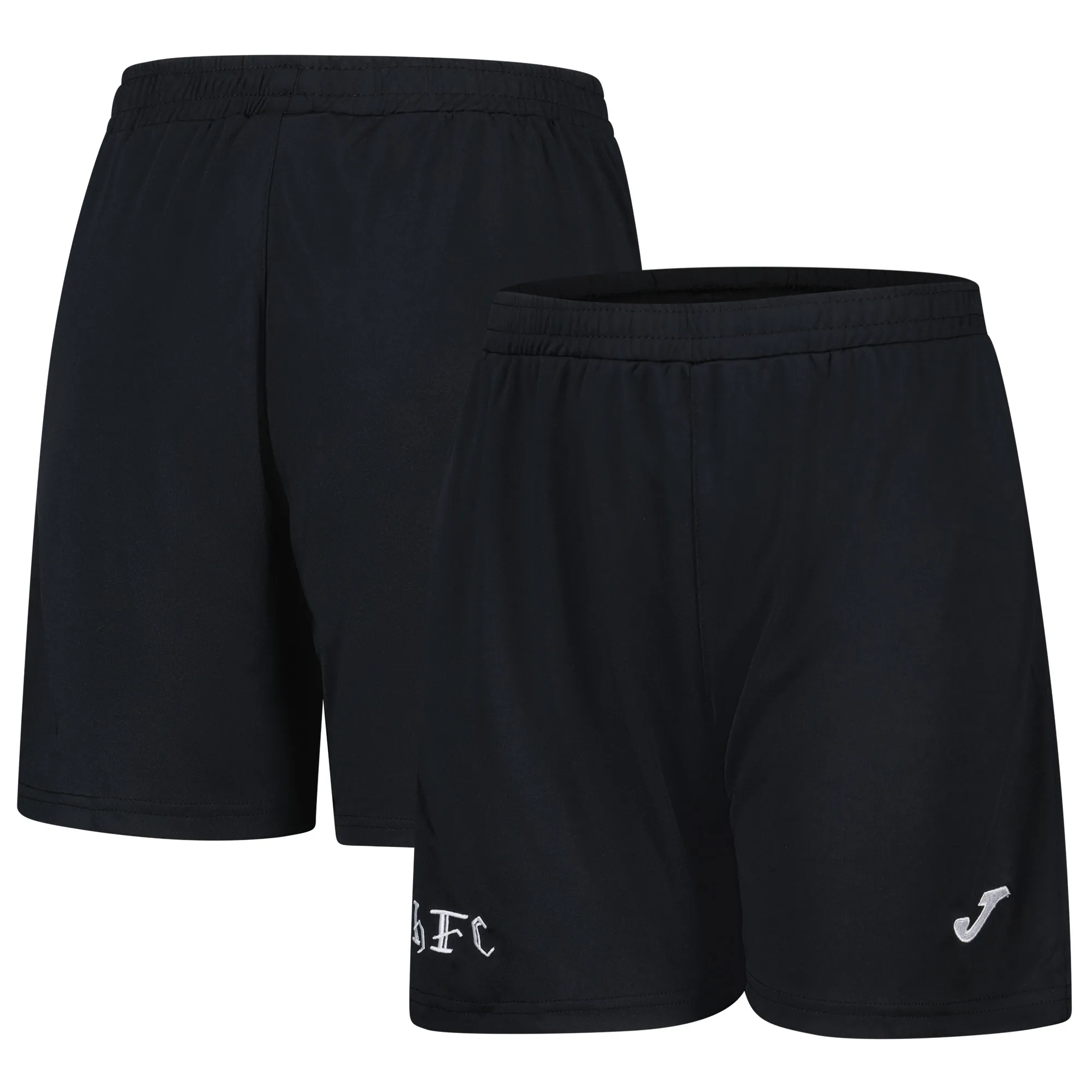 Hibernian Joma Coaches Training Shorts - Black - Kids