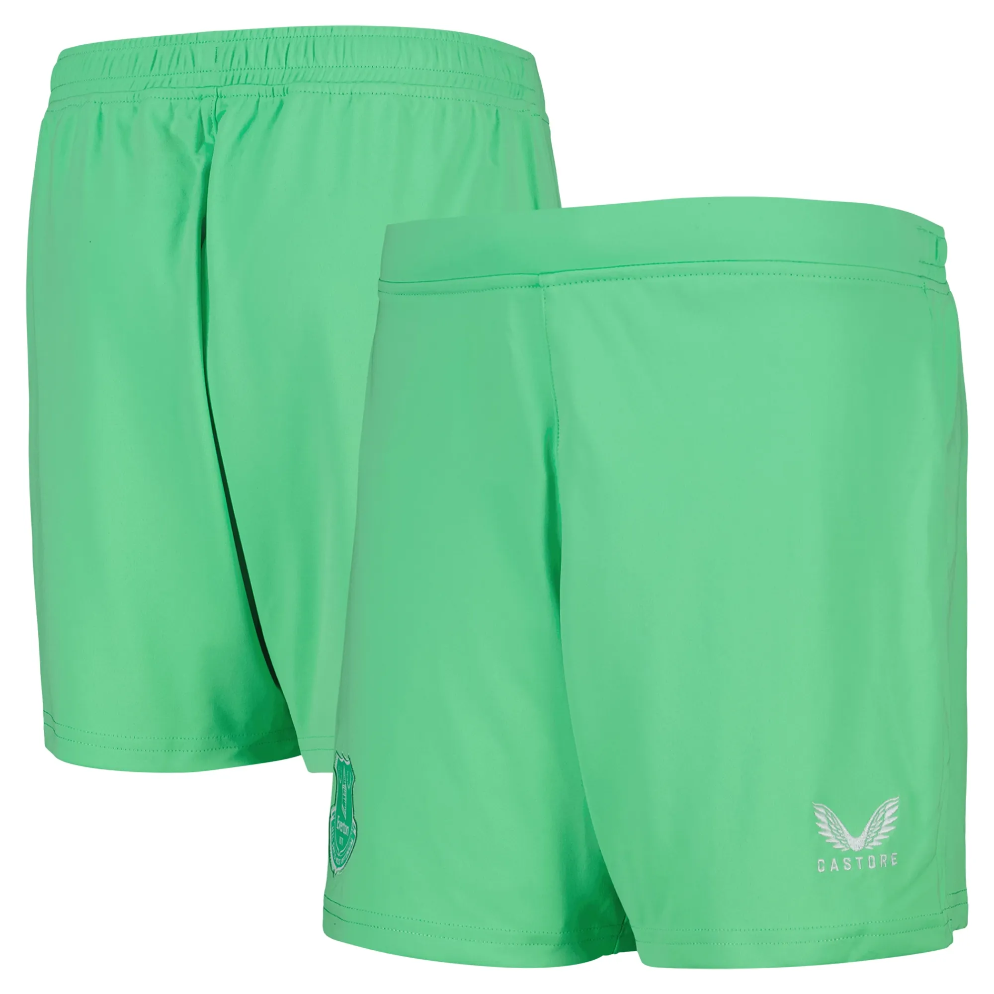 Everton Castore Home Goalkeeper Shorts 2025-26 - Kids