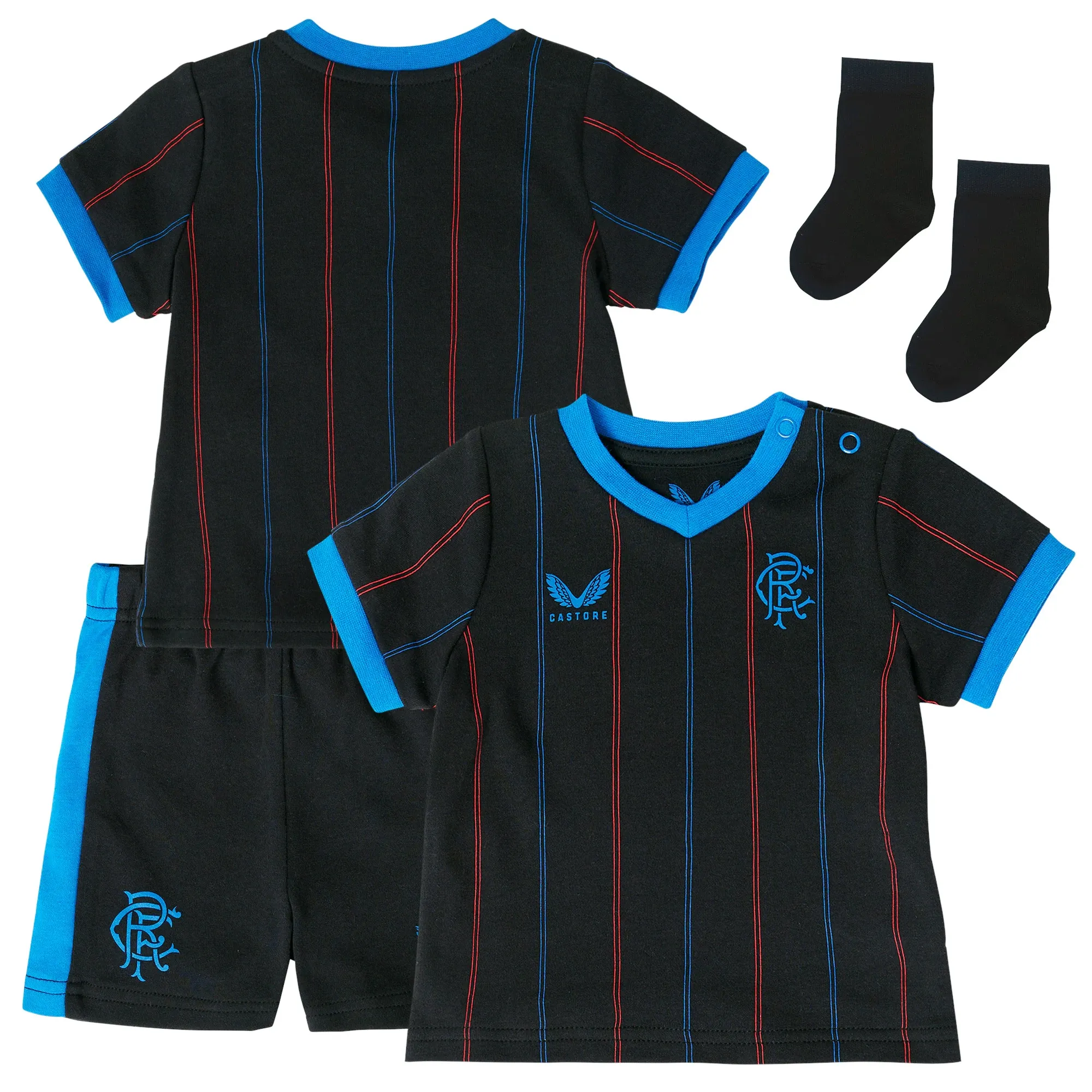 Glasgow Rangers Fourth Baby Kit 2022-23