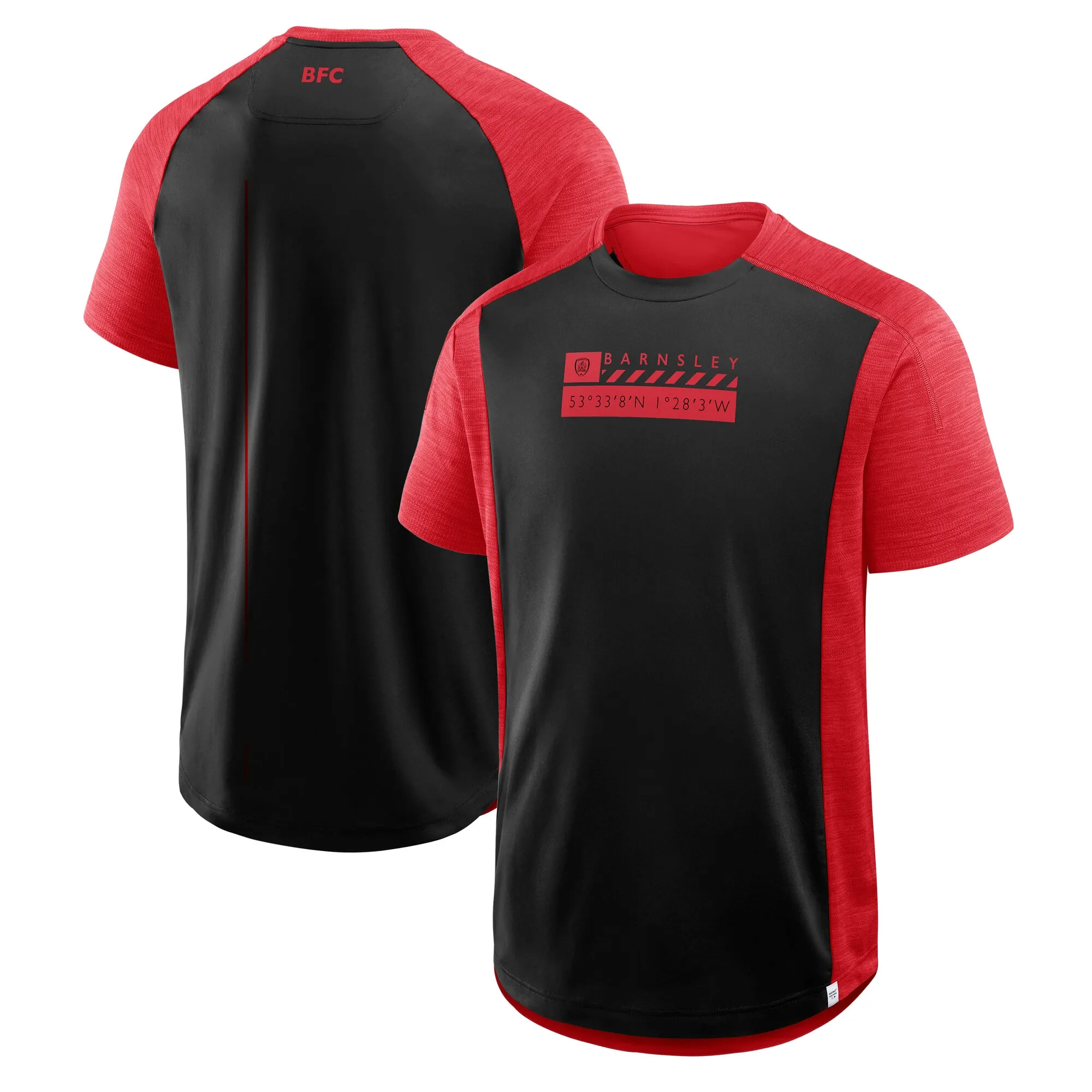 Barnsley FC Defender T-Shirt - Black - Mens