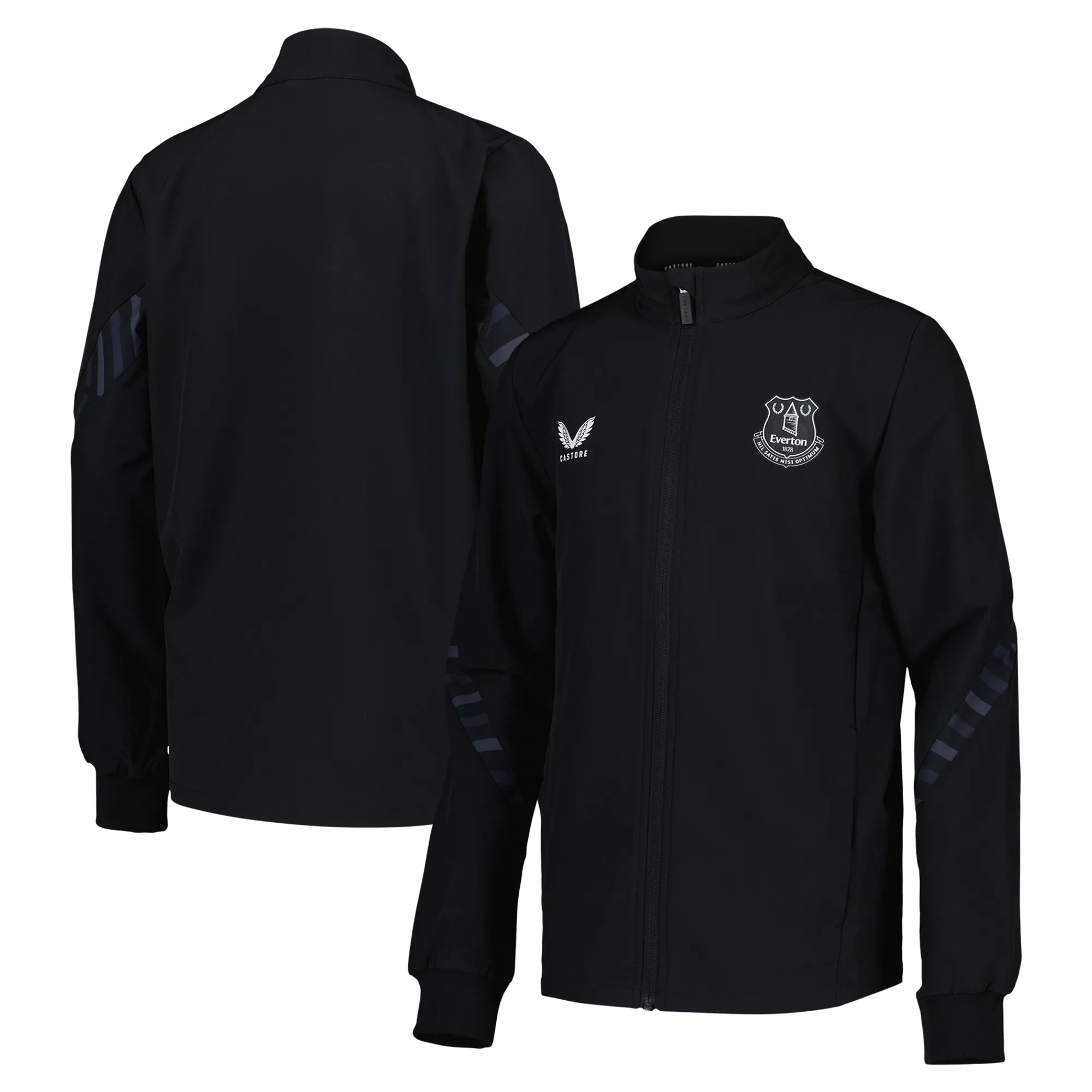 Everton Castore Third Matchday Anthem Jacket - Black - Kids