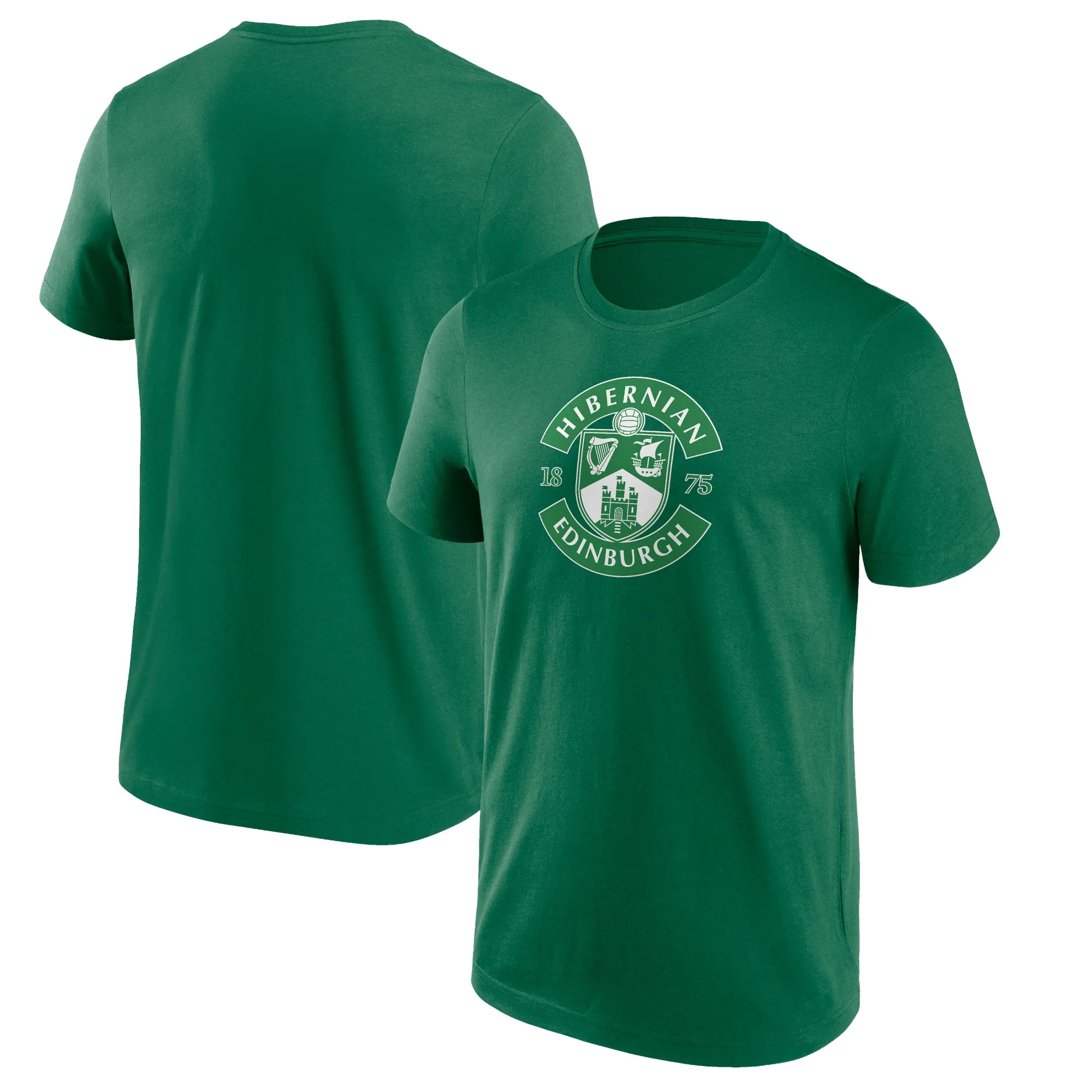 Hibernian Essentials Primary Logo Graphic T-Shirt - Kelly Green - Mens