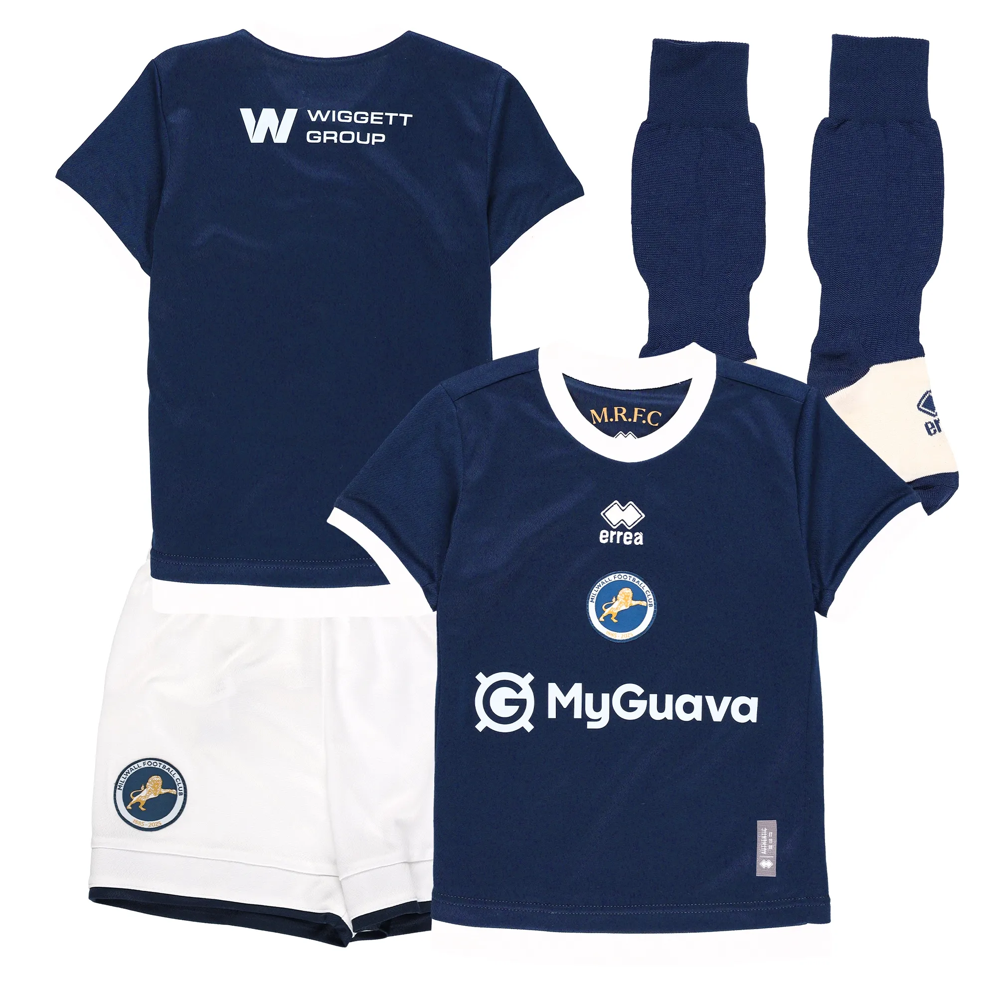 Millwall Errea Home Mini Kit 2025-26