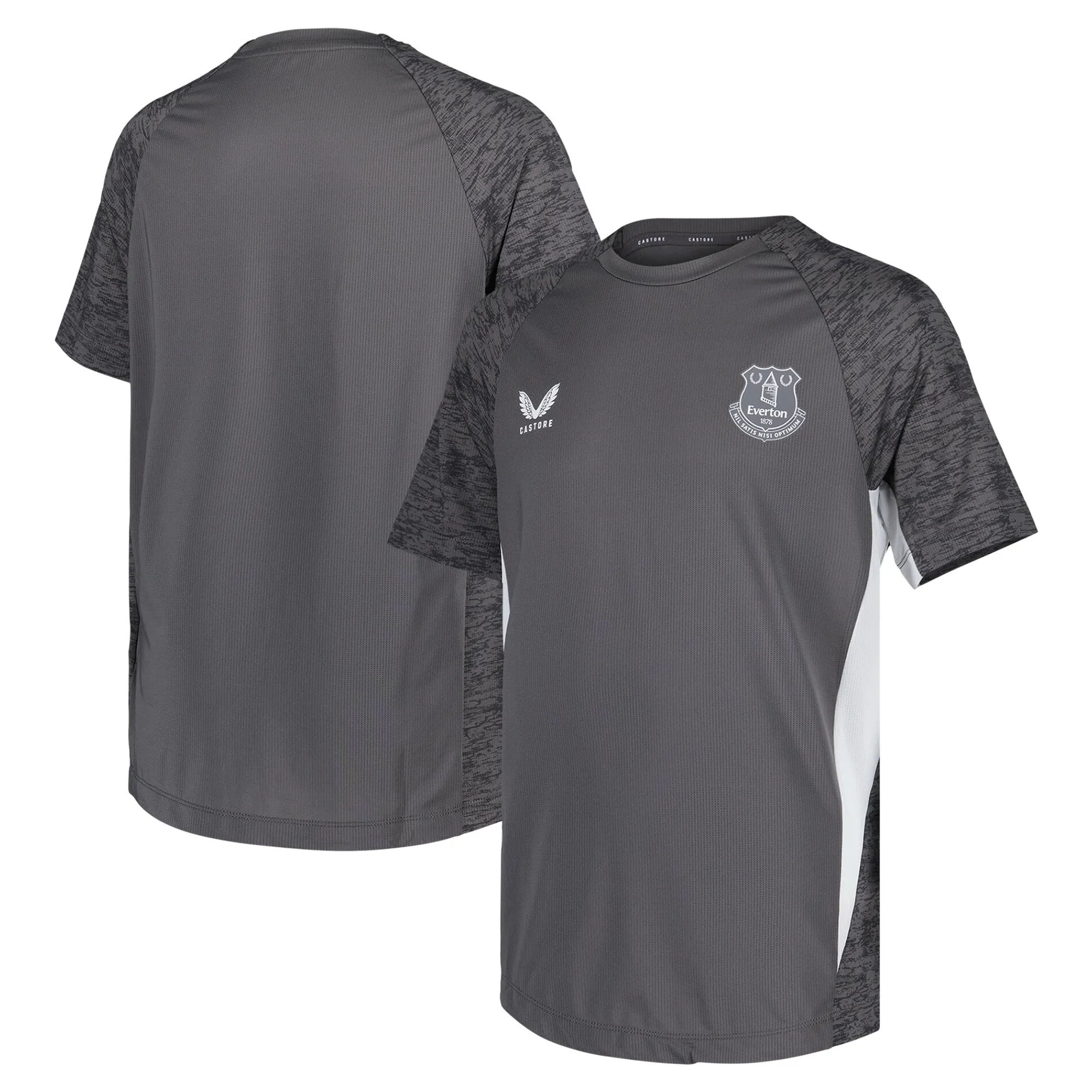 Everton Castore Players Training Top - Grey - Kids