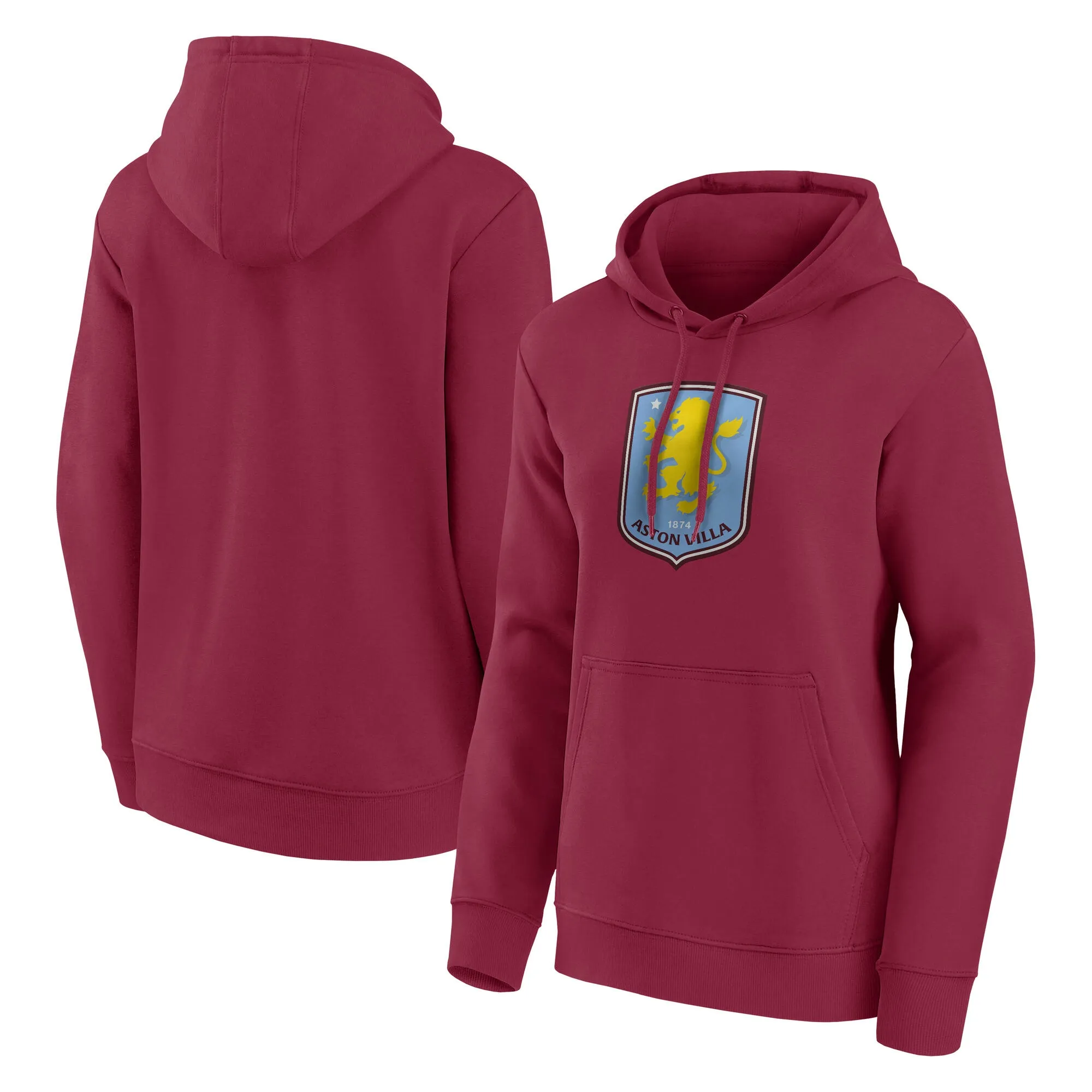 Aston Villa Primary Logo Graphic Hoodie - No Color - Womens