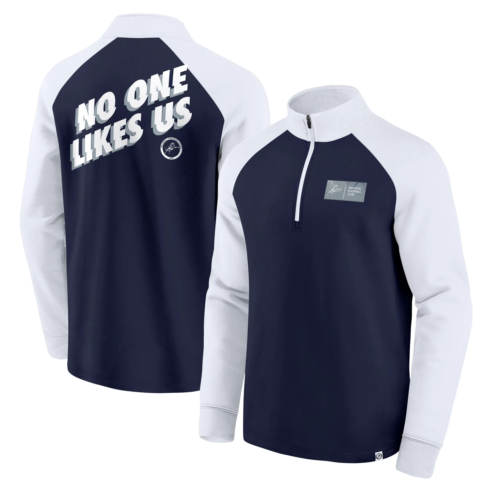 Millwall Half Zip Top - Blue