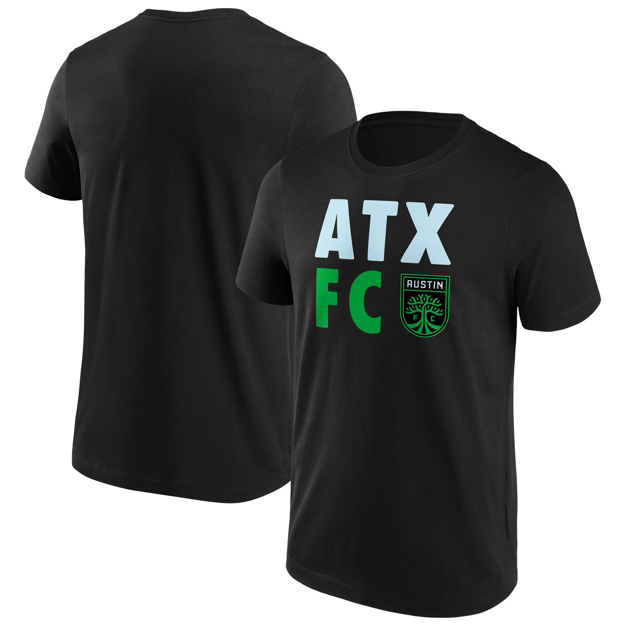 Austin FC Statement Graphic T-Shirt - Black - Mens