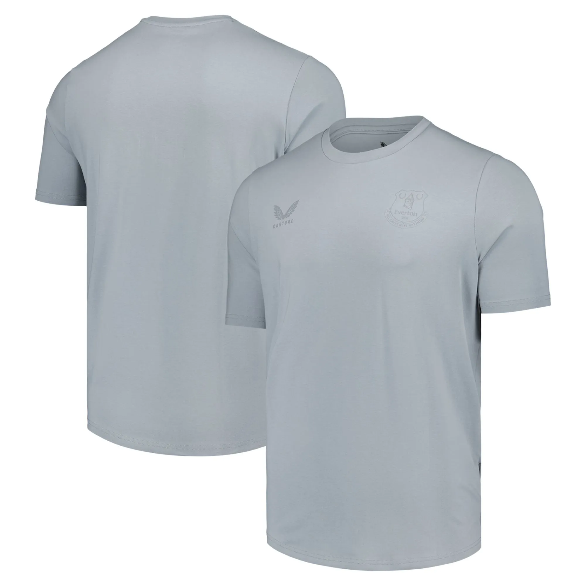 Everton Castore Travel T-Shirt - Grey