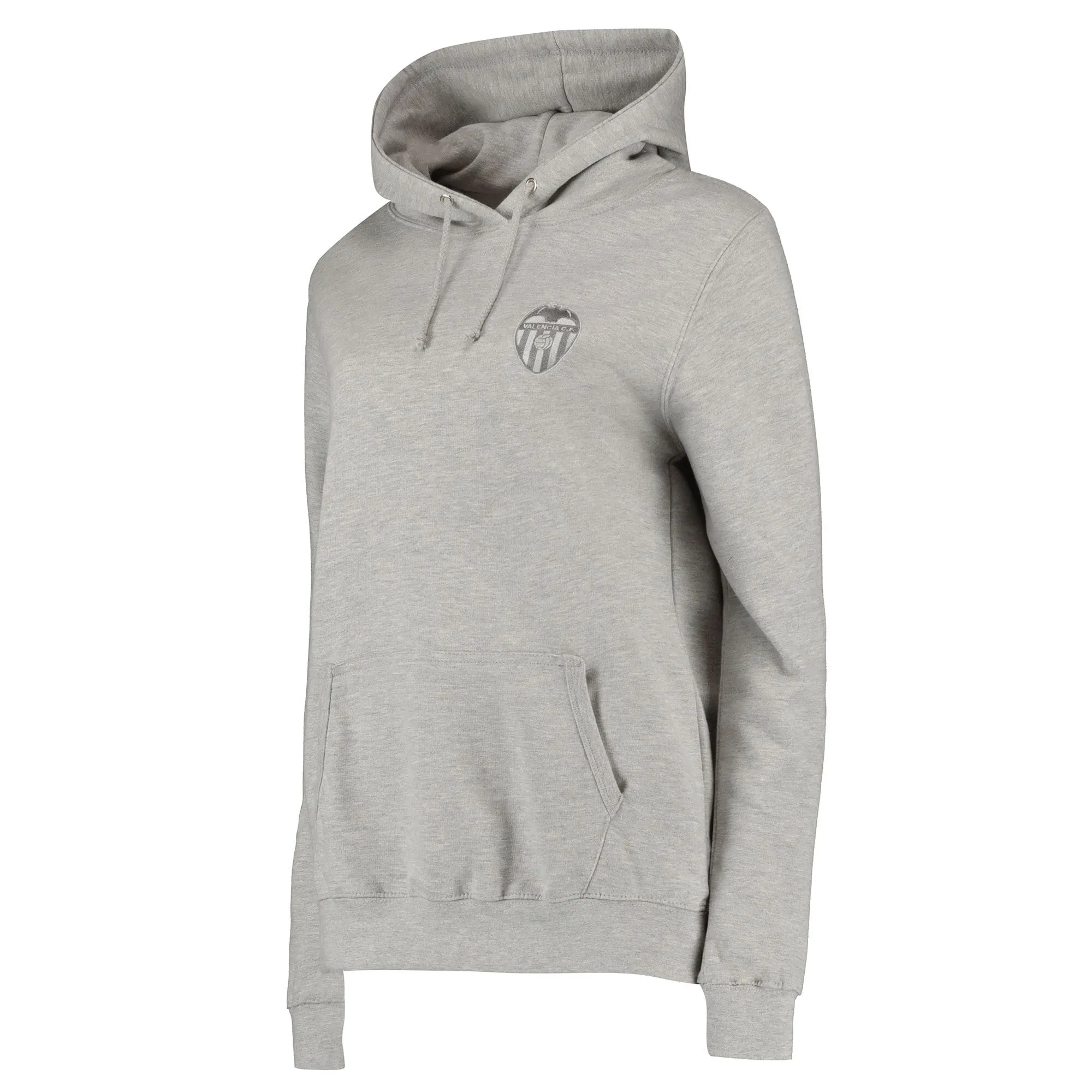 Valencia CF Tonal Crest Hoody - Grey - Womens