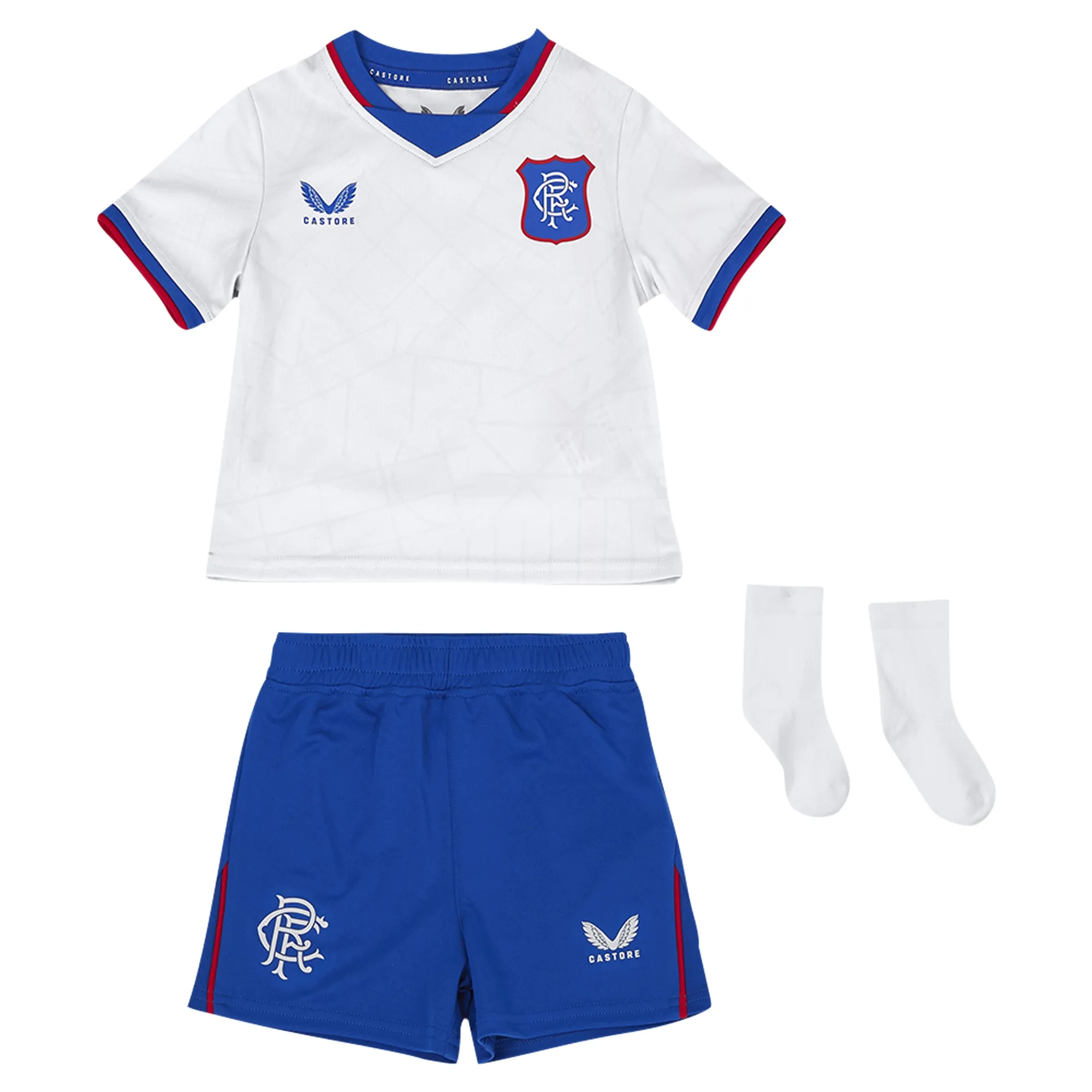 Glasgow Rangers Castore Away Baby Kit 2024-25