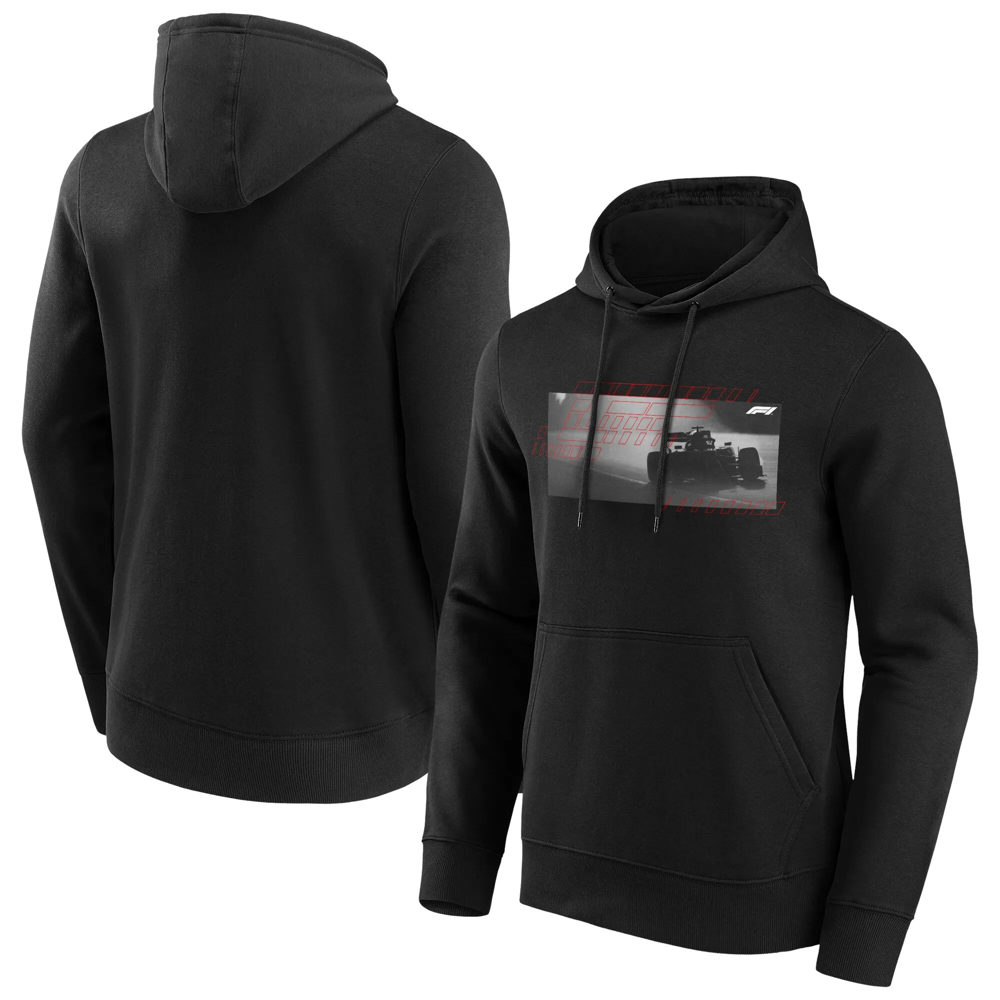 Formula 1 Element Graphic Hoodie - Black