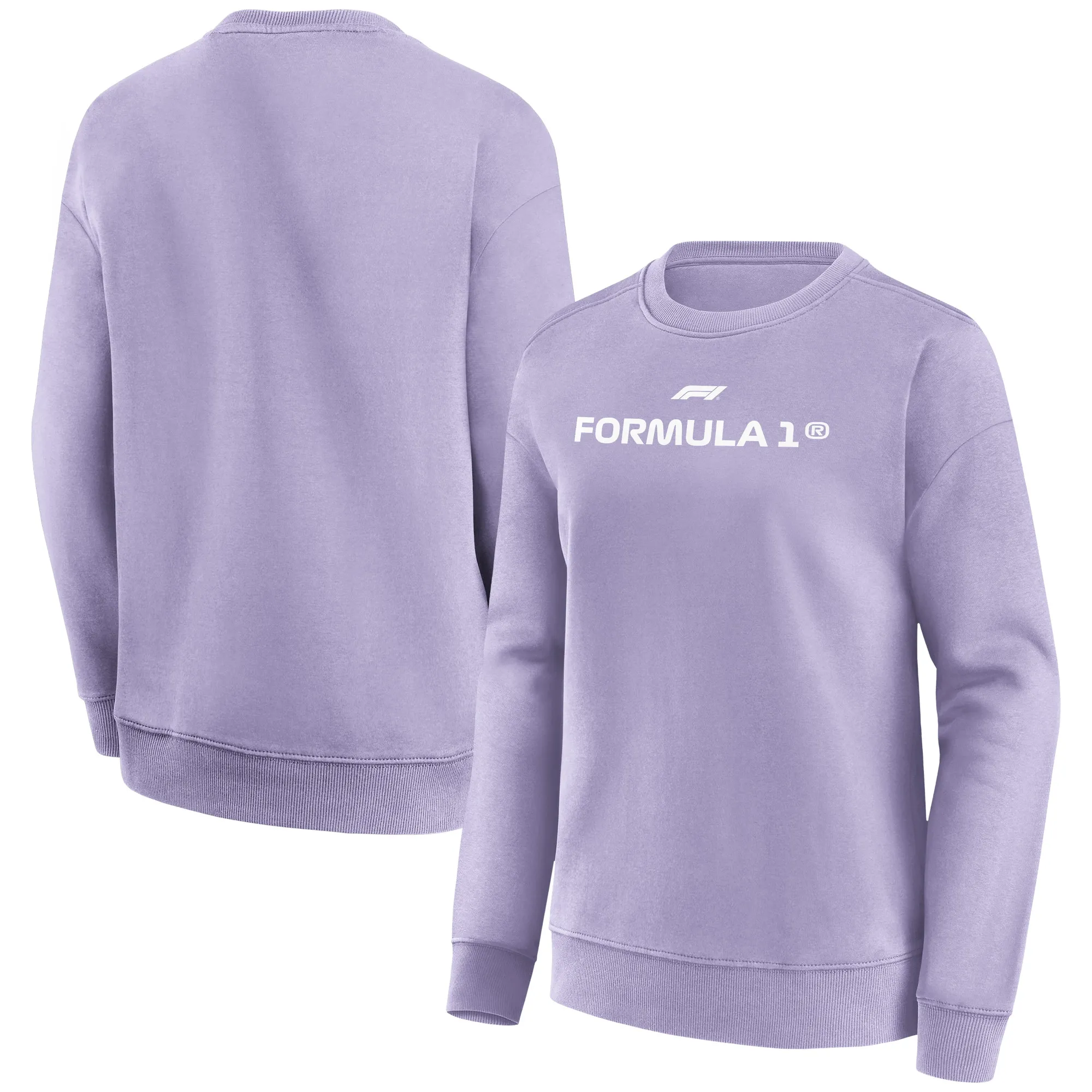 Formula 1 Wordmark Logo Graphic Crew Sweatshirt - Womens