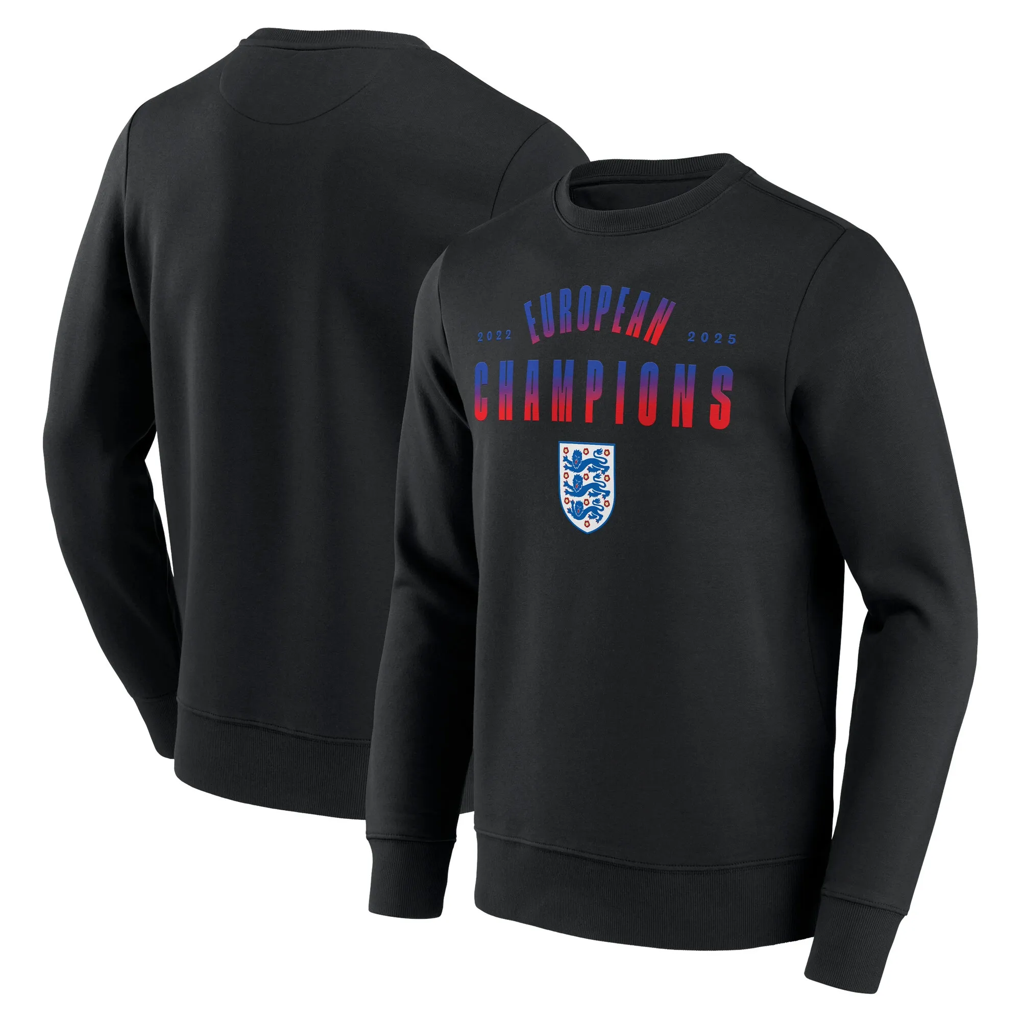 England Lionesses Stack Winners Sweatshirt  - Black - Mens