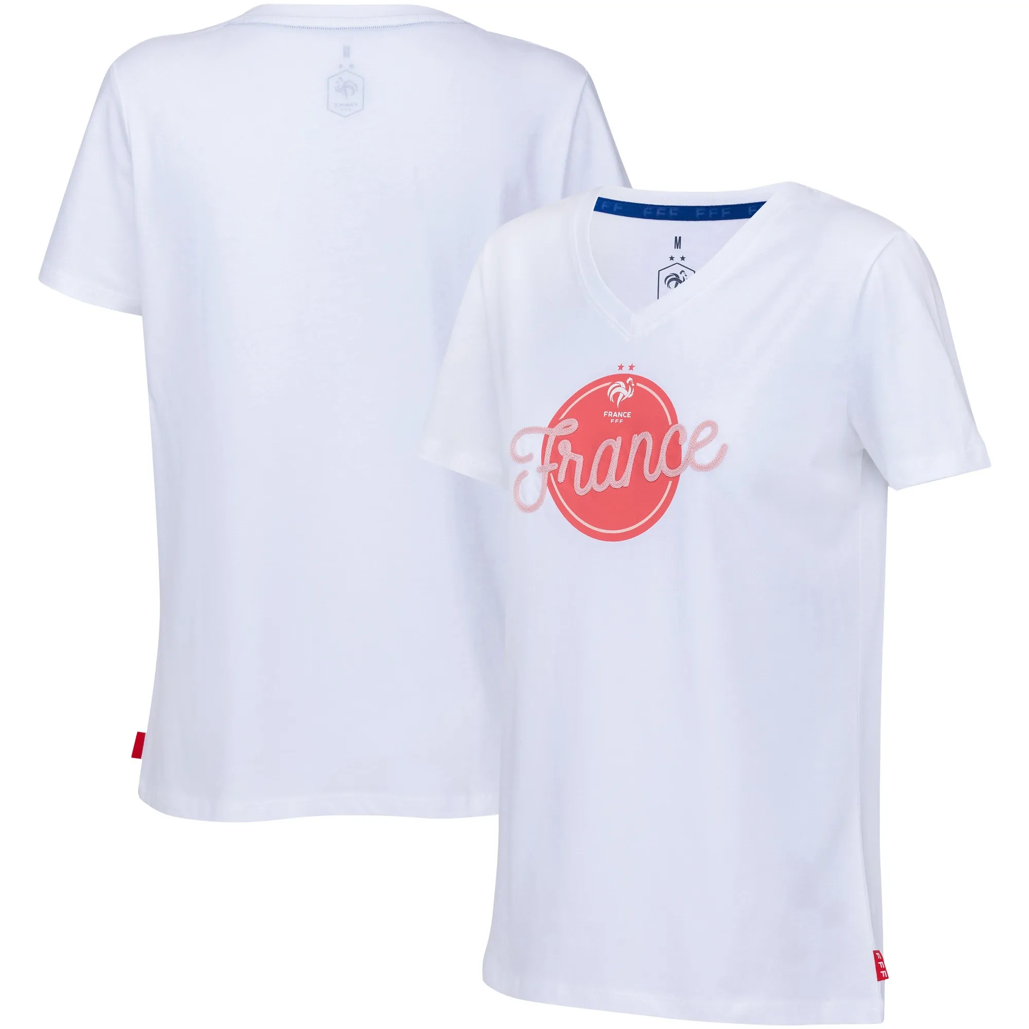 France T-Shirt - White - Womens
