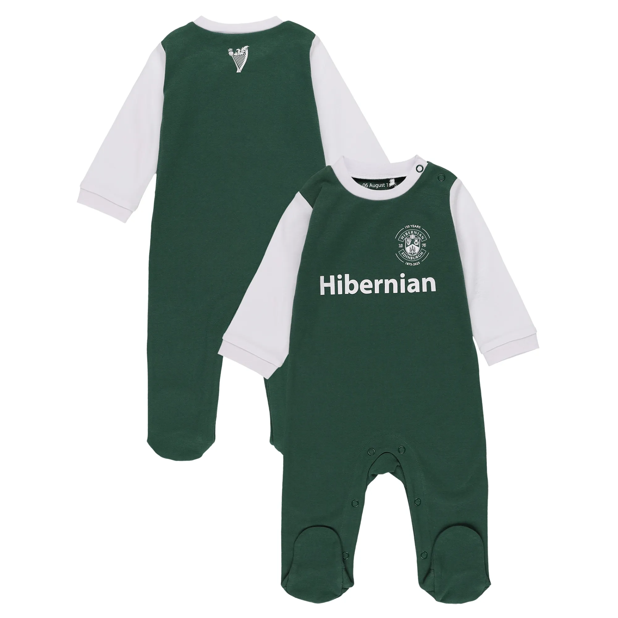 Hibernian Home Kit Sleepsuit - Green - Baby