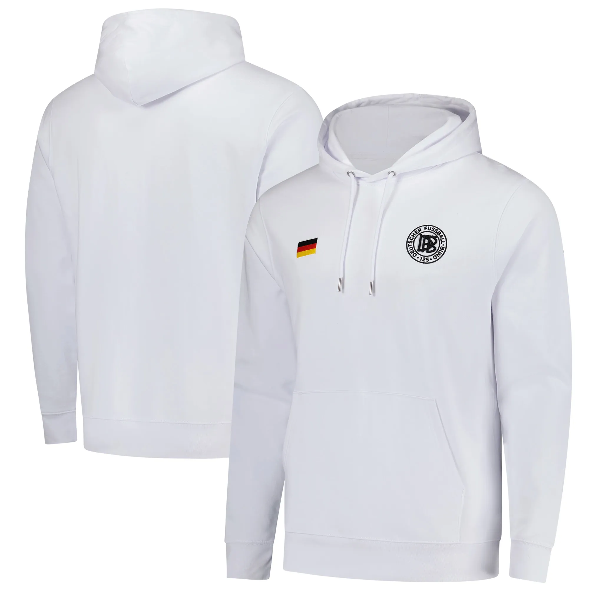 DFB 125 Hoodie - White - Mens