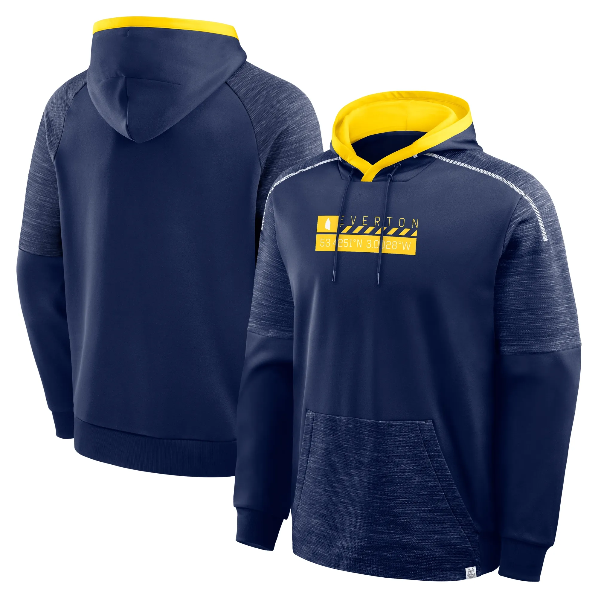 Everton Defender Overhead Hoodie - Athletic Navy - Mens